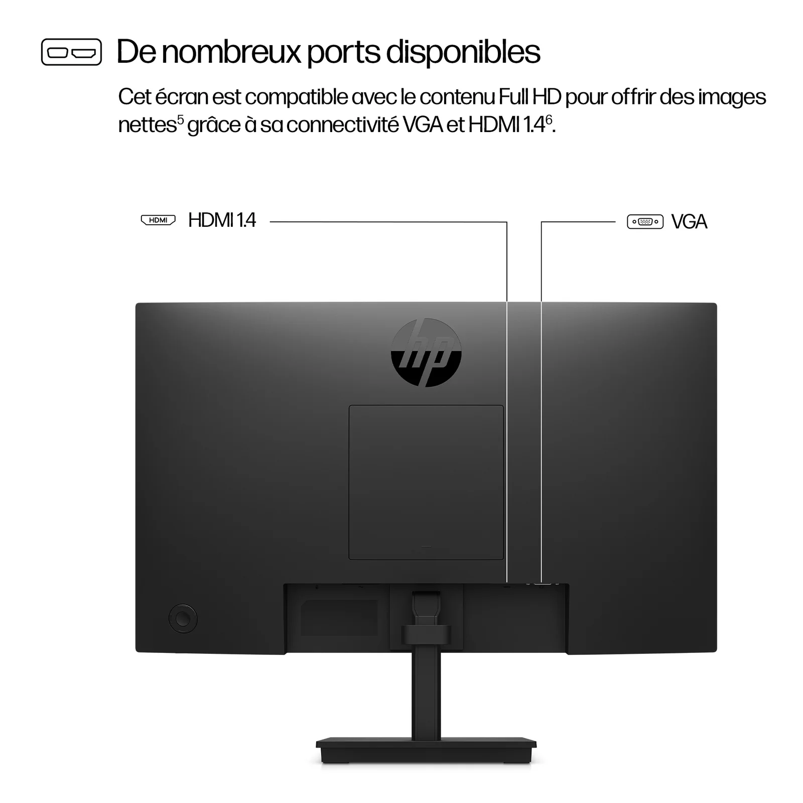 HP Series 3 Pro Moniteur FHD 21,45 pouces - 322pv