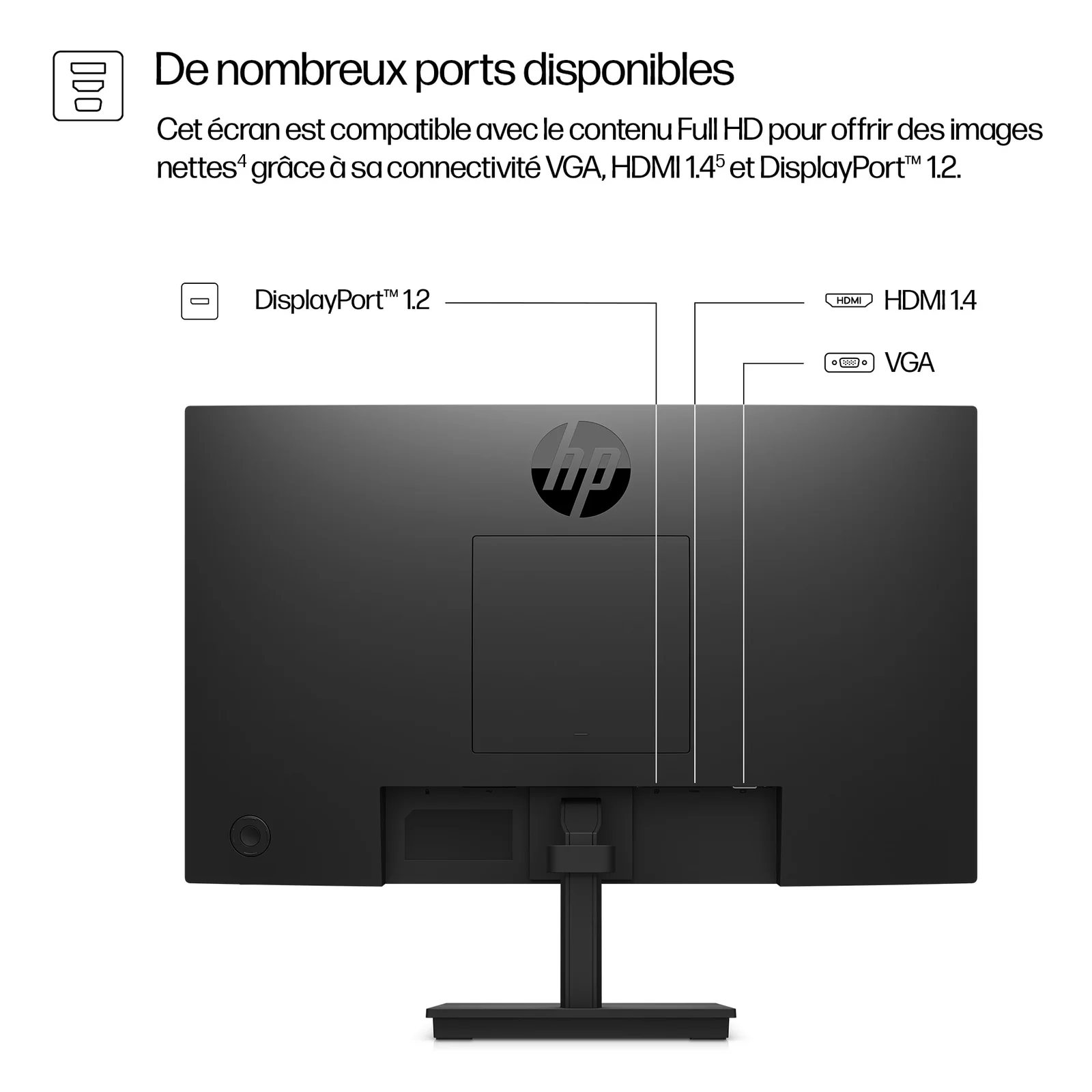 HP Series 3 Pro Moniteur FHD 21,5 pouces - 322pf