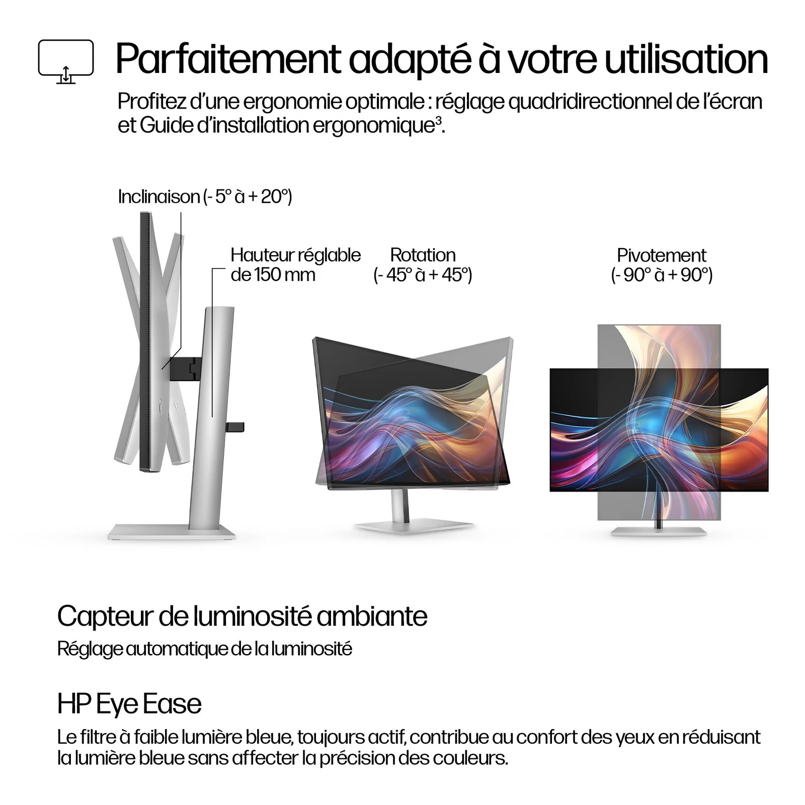 HP Series 7 Pro Écran QHD 27 pouces - 727pq