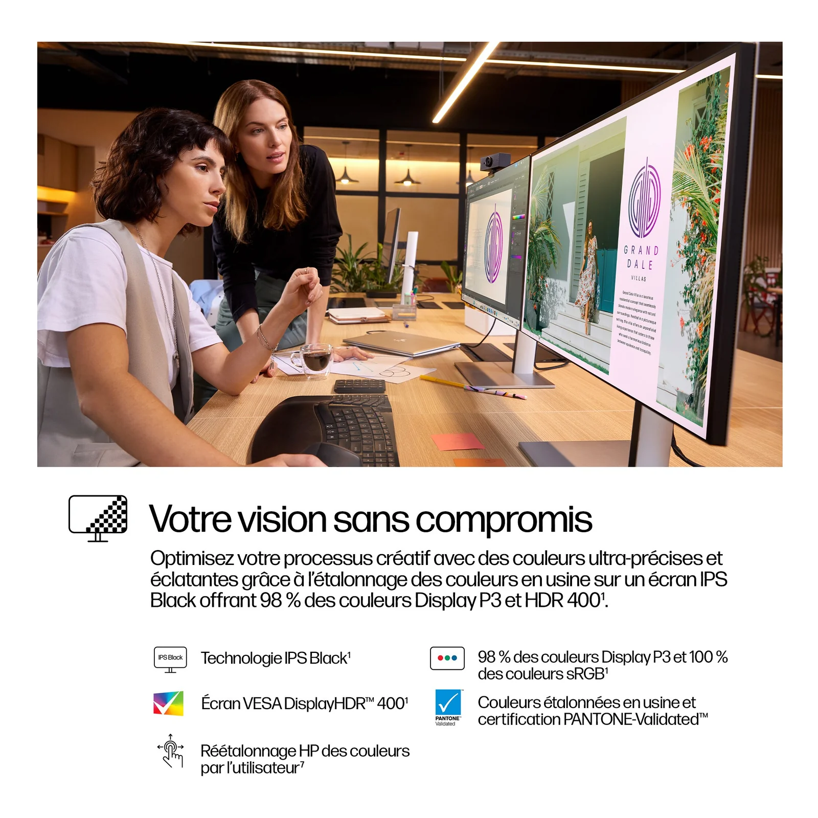 HP Series 7 Pro Écran QHD 27 pouces - 727pq