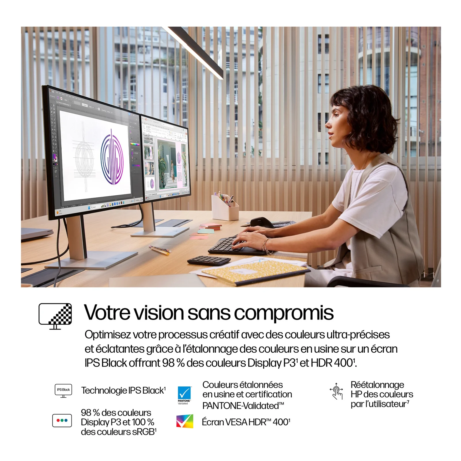 HP Series 7 Pro Écran QHD Thunderbolt 4 27 pouces - 727pu