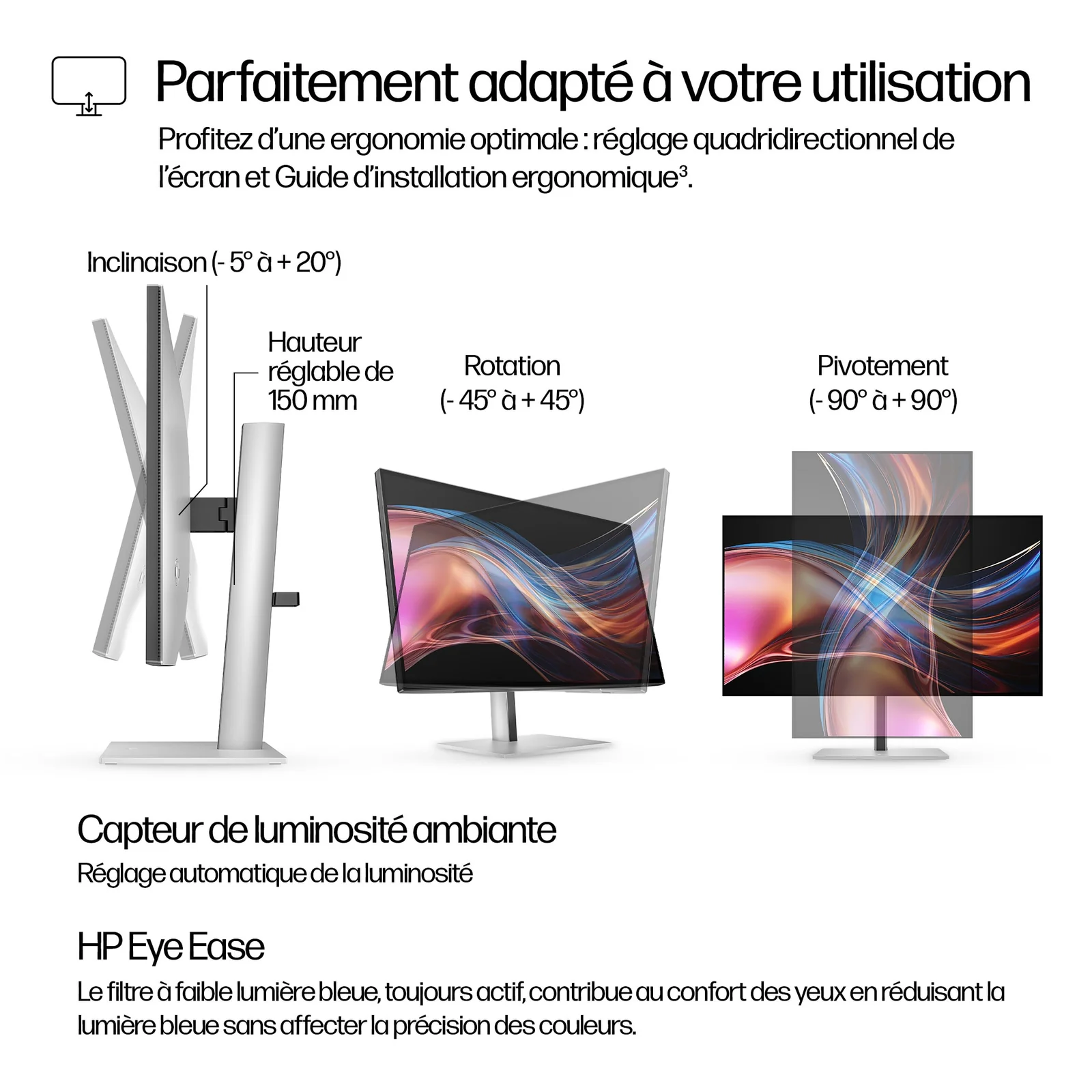 HP Series 7 Pro Écran QHD Thunderbolt 4 27 pouces - 727pu