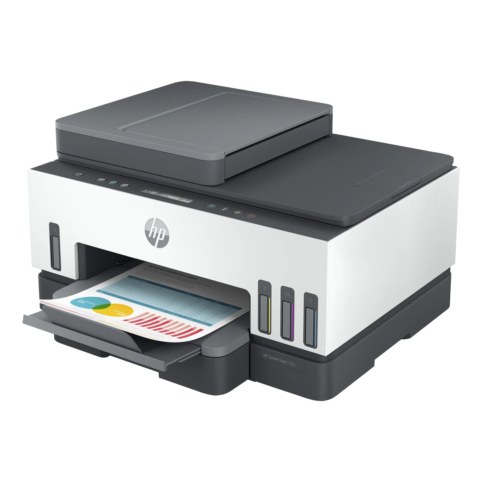 Smart Tank 7305 Sans fil All-in-One Couleur Imprimante, Impression recto-verso; copieur, scanner