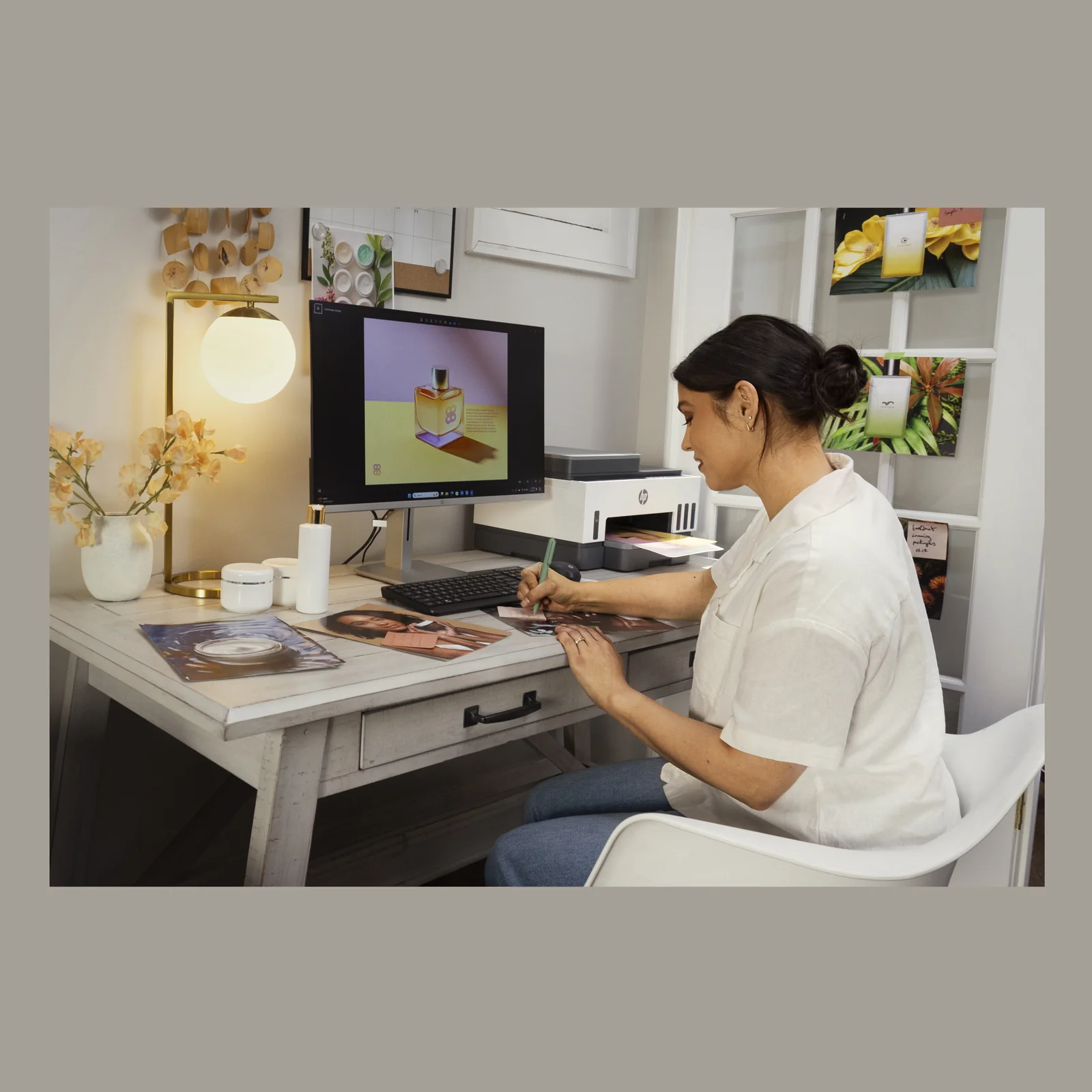 HP Smart Tank 7305 Sans fil All-in-One Couleur Imprimante, Impression recto-verso; copieur, scanner
