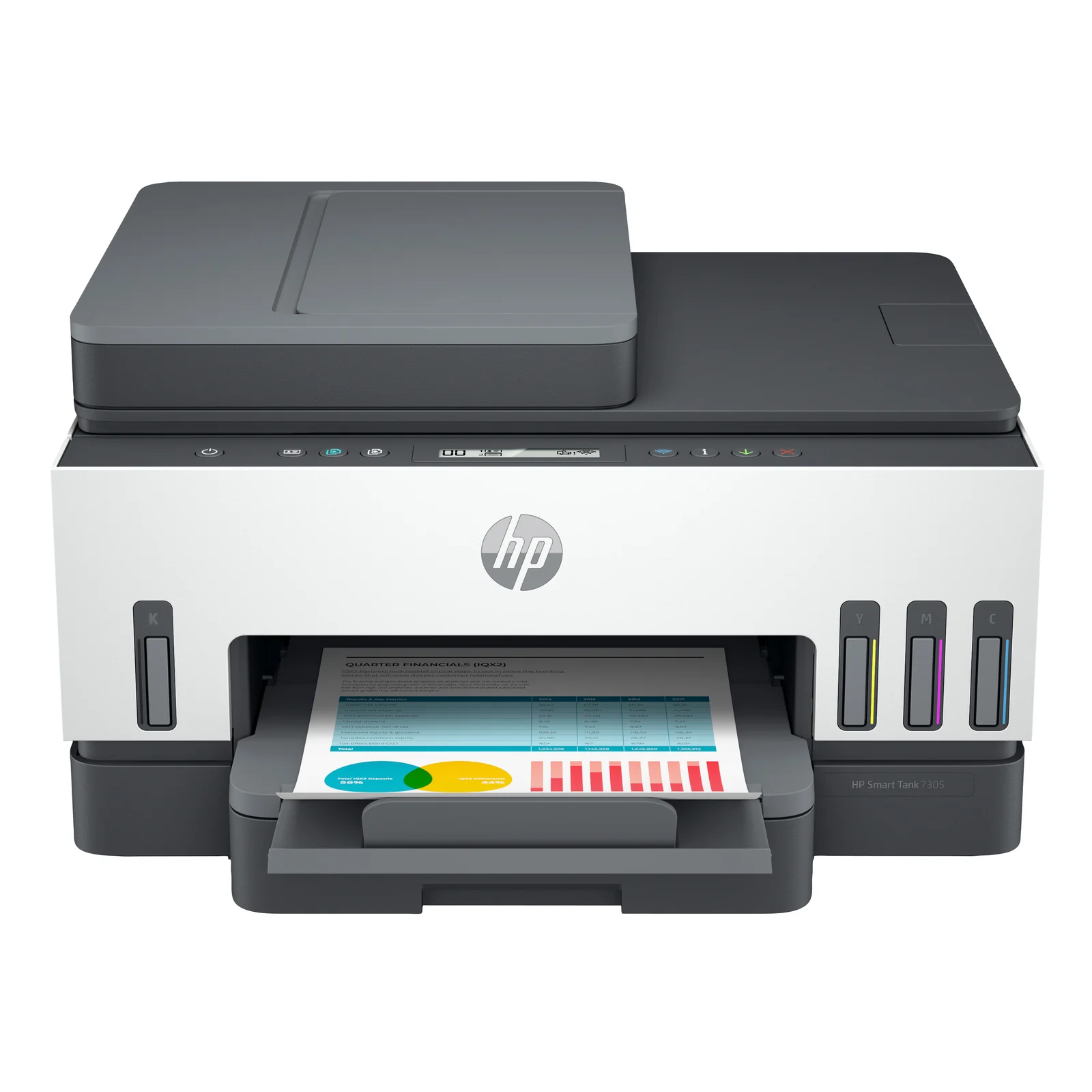 HP Smart Tank 7305 Sans fil All-in-One Couleur Imprimante, Impression recto-verso; copieur, scanner