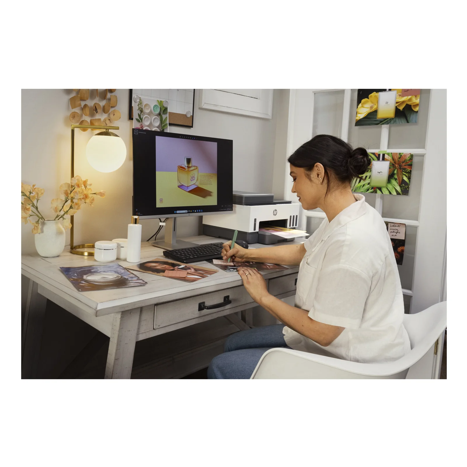 HP Smart Tank 7306 Sans fil All-in-One Couleur Imprimante, Impression recto-verso; copieur, scanner