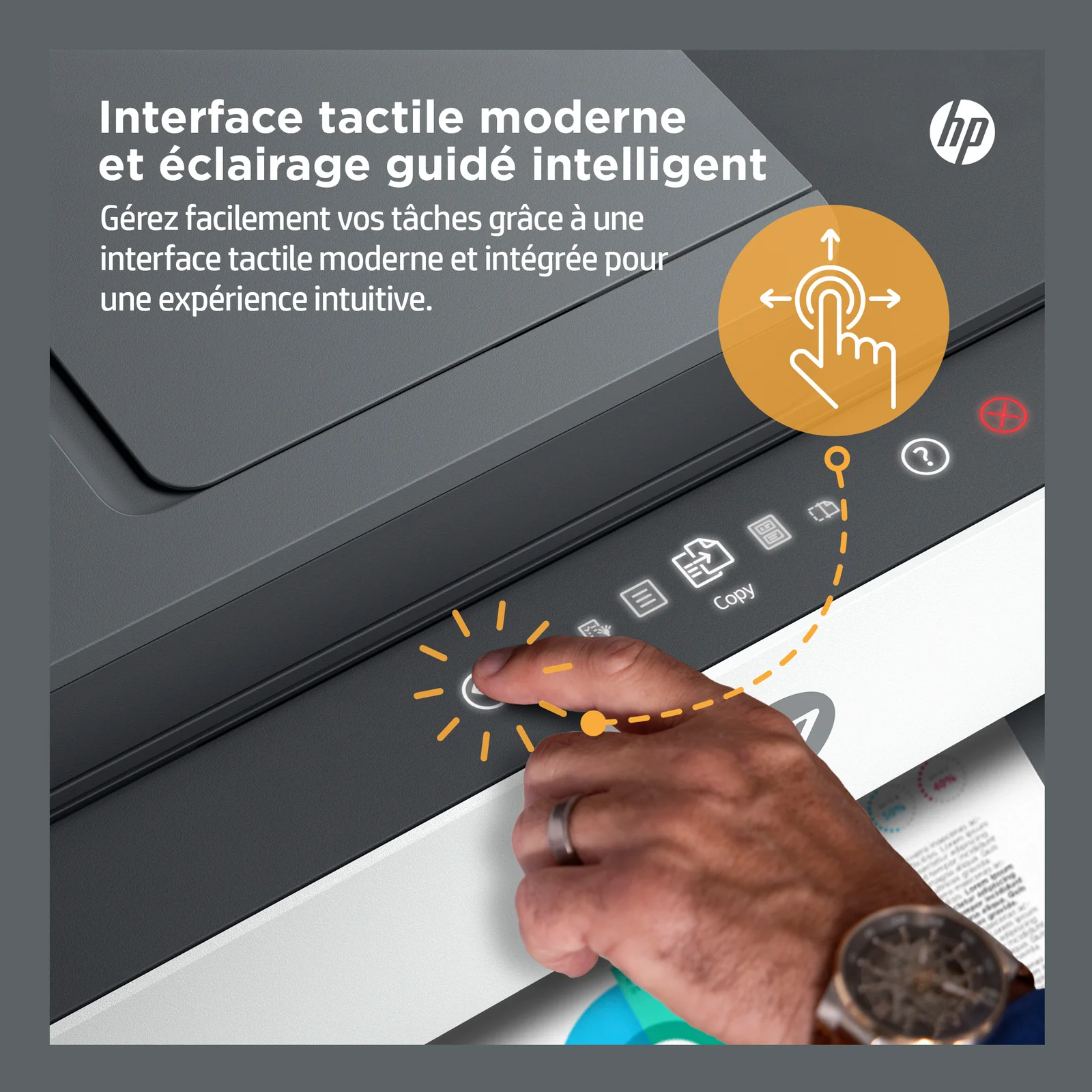 HP Smart Tank 7605 Sans fil All-in-One Couleur Imprimante, Impression recto-verso; copieur, scanner
