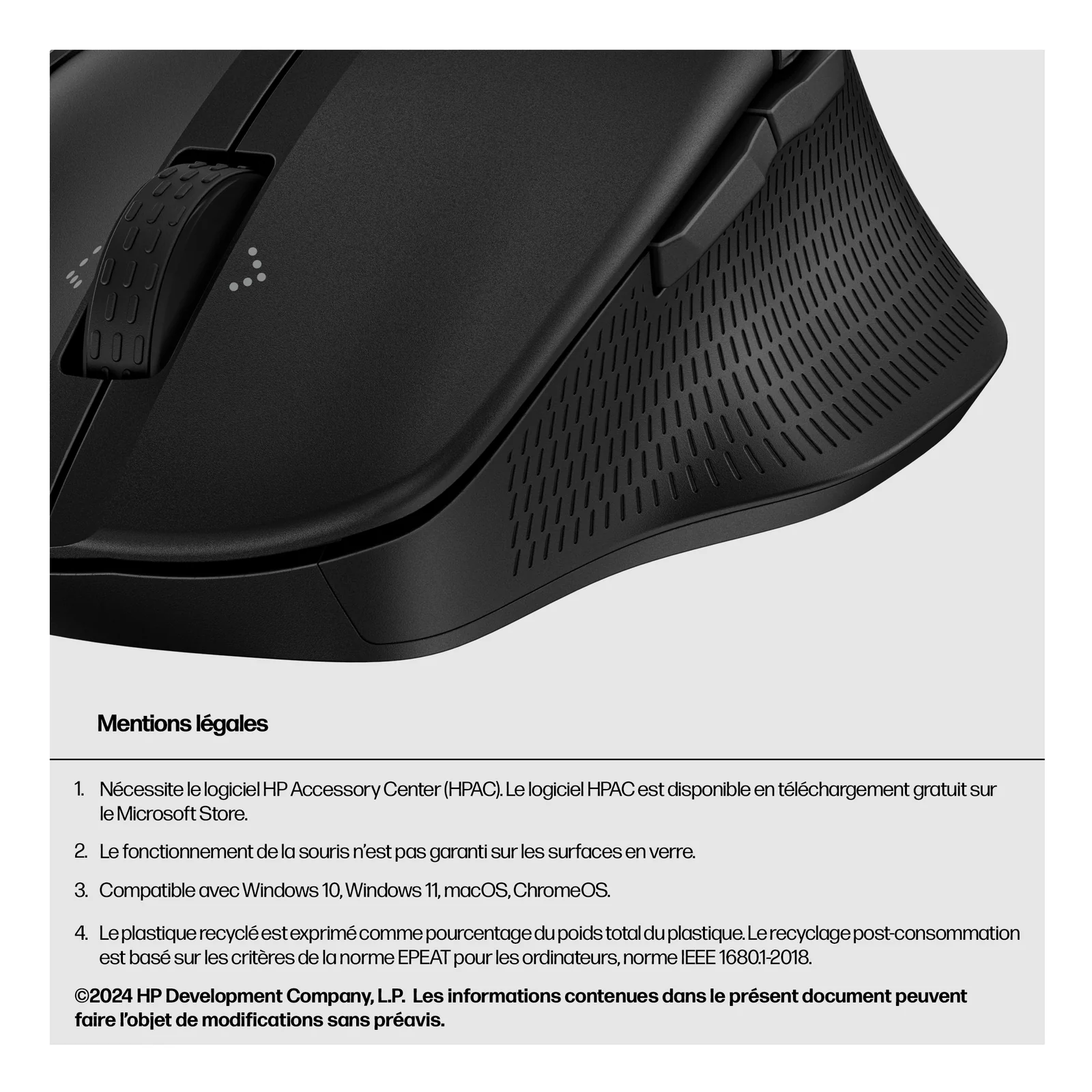 HP Souris Bluetooth 480 Comfort
