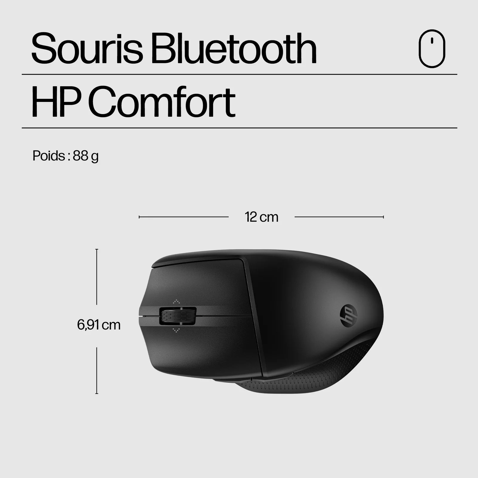 HP Souris Bluetooth 480 Comfort
