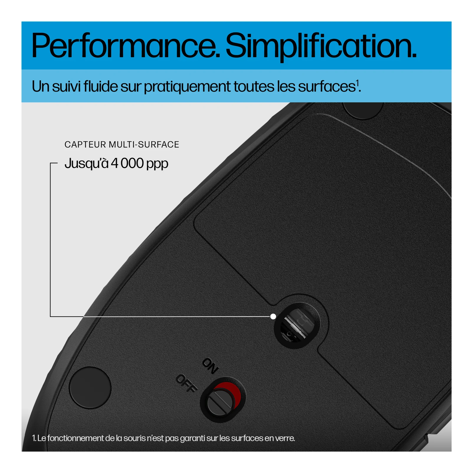HP Souris Bluetooth programmable 425