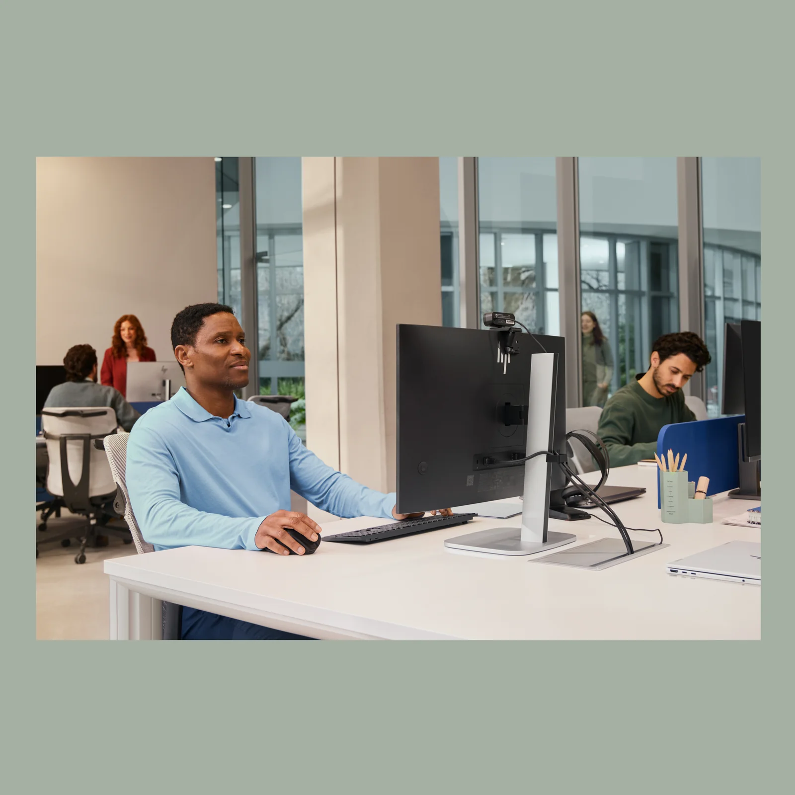 HP Souris ergonomique inclinable 725M