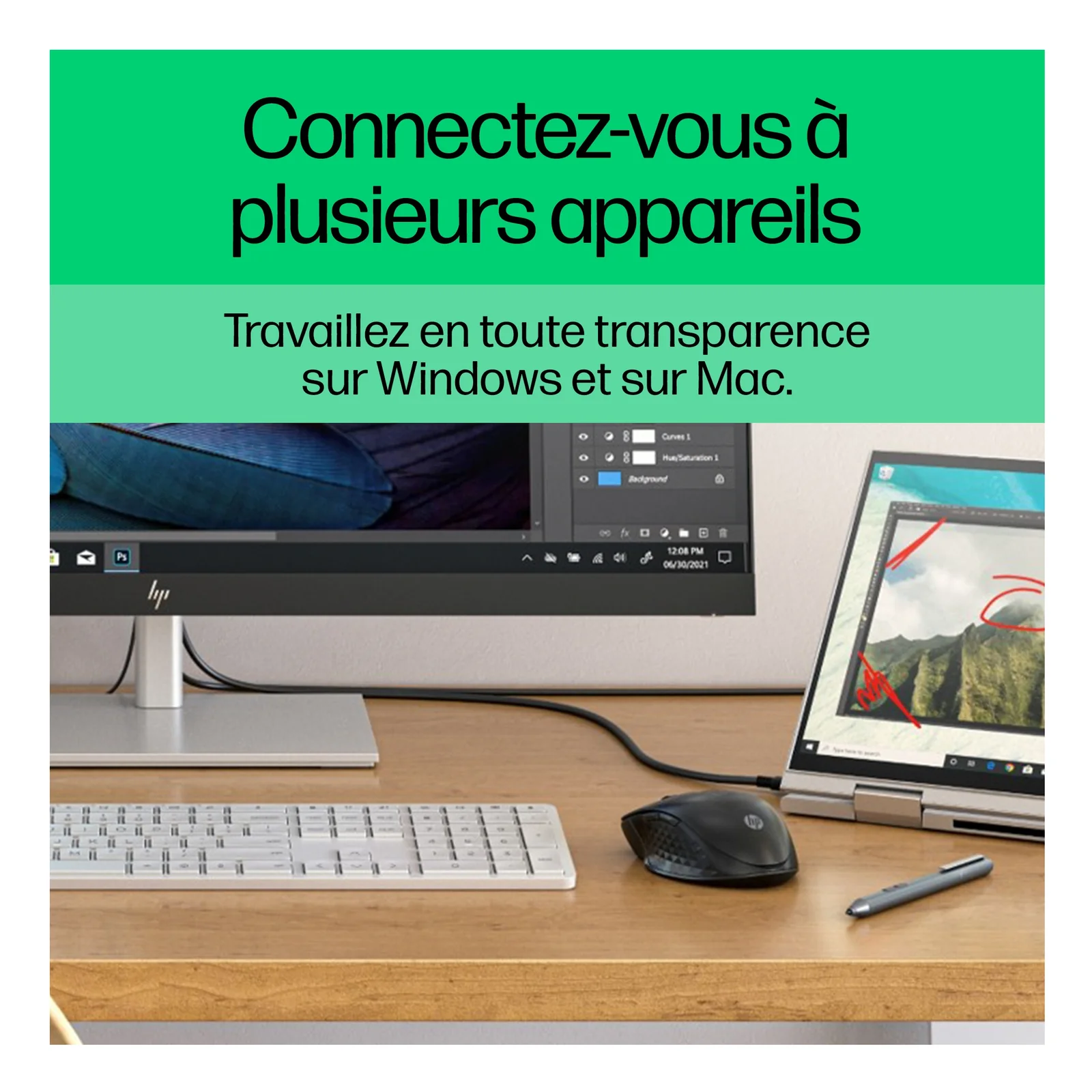 HP Souris sans fil multi-périphériques 430