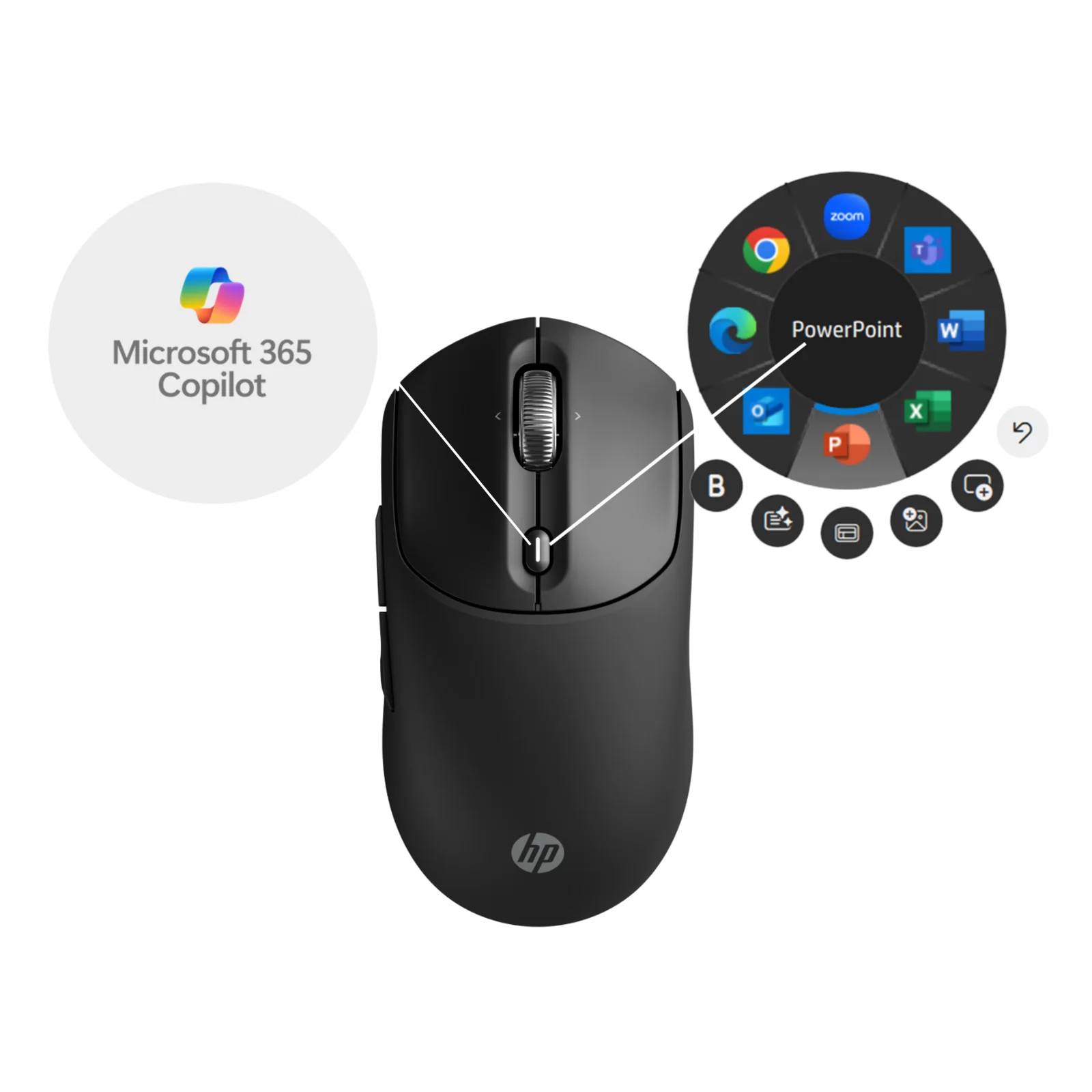 HP Souris sans fil rechargeable 700