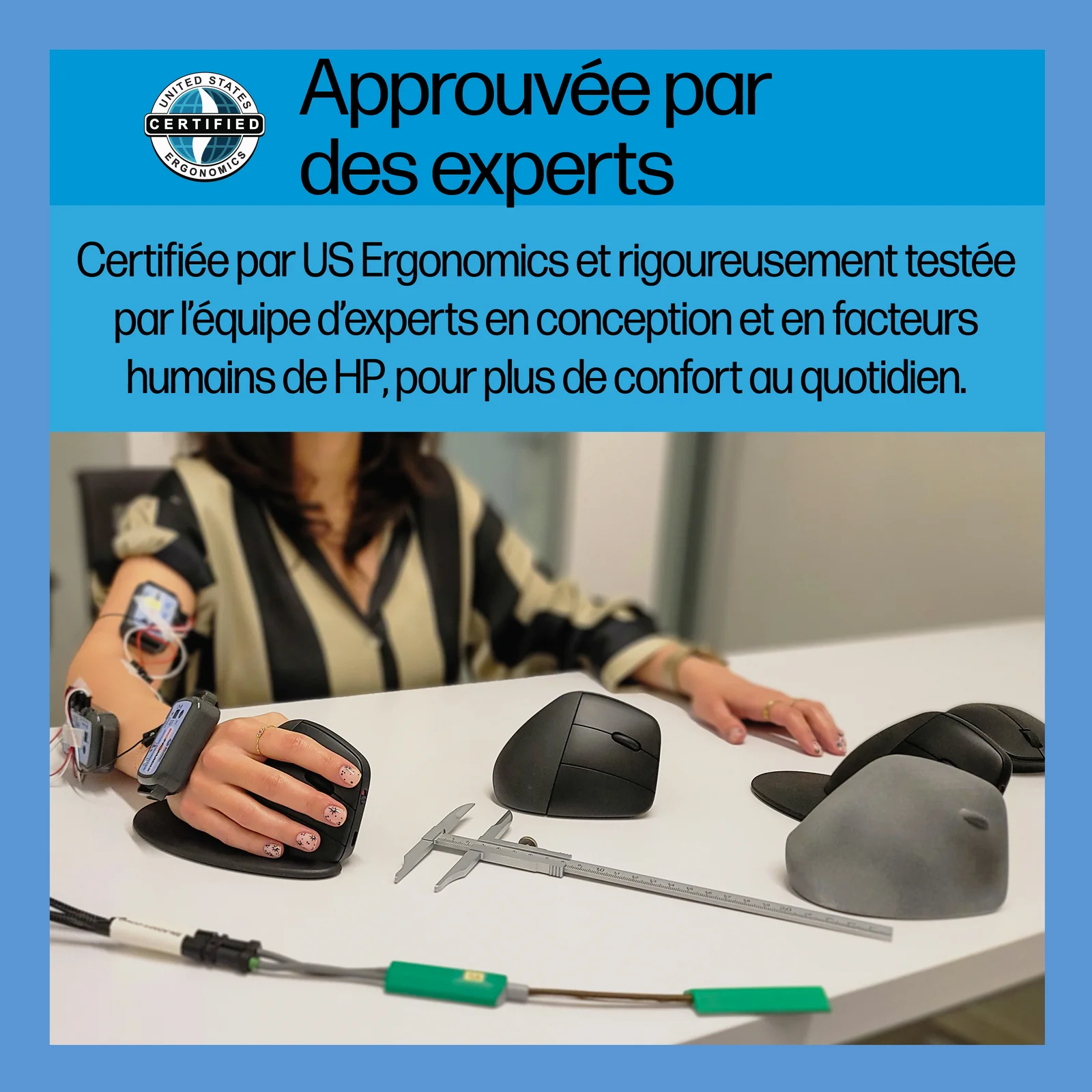 HP Souris verticale ergonomique 925