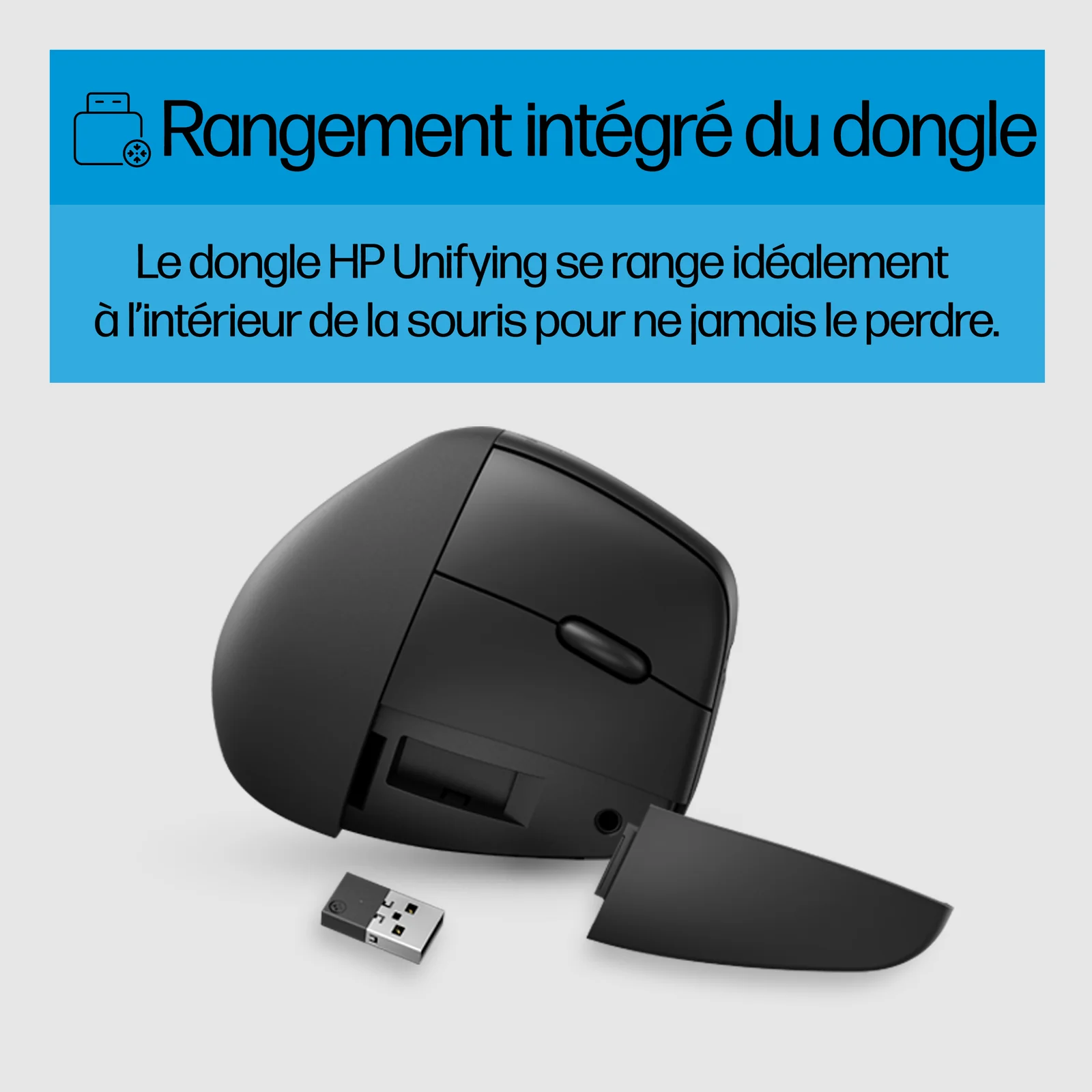 HP Souris verticale ergonomique 925