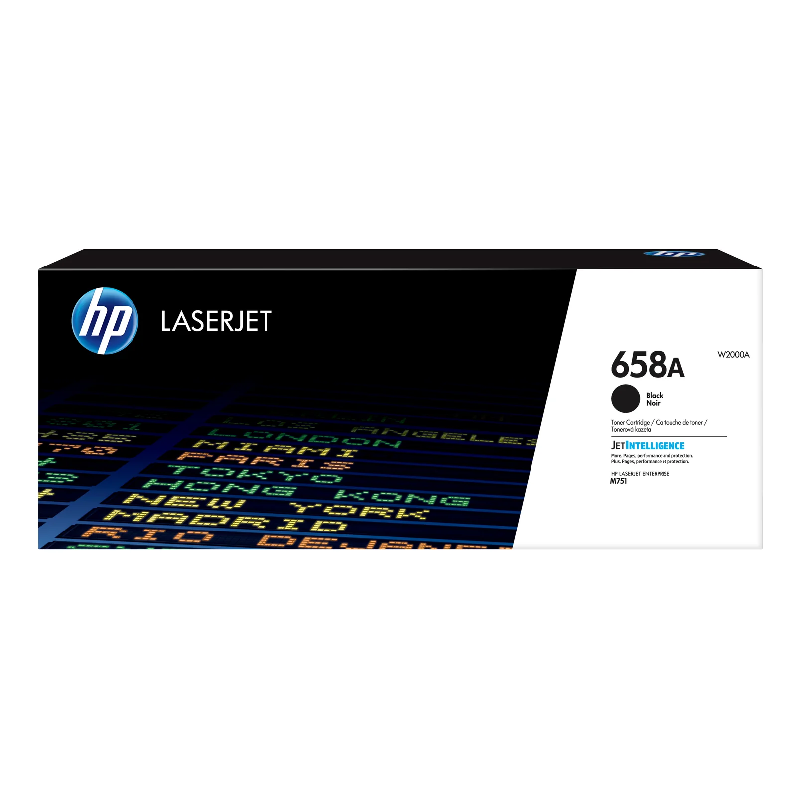 Toner noir LaserJet 658A authentique