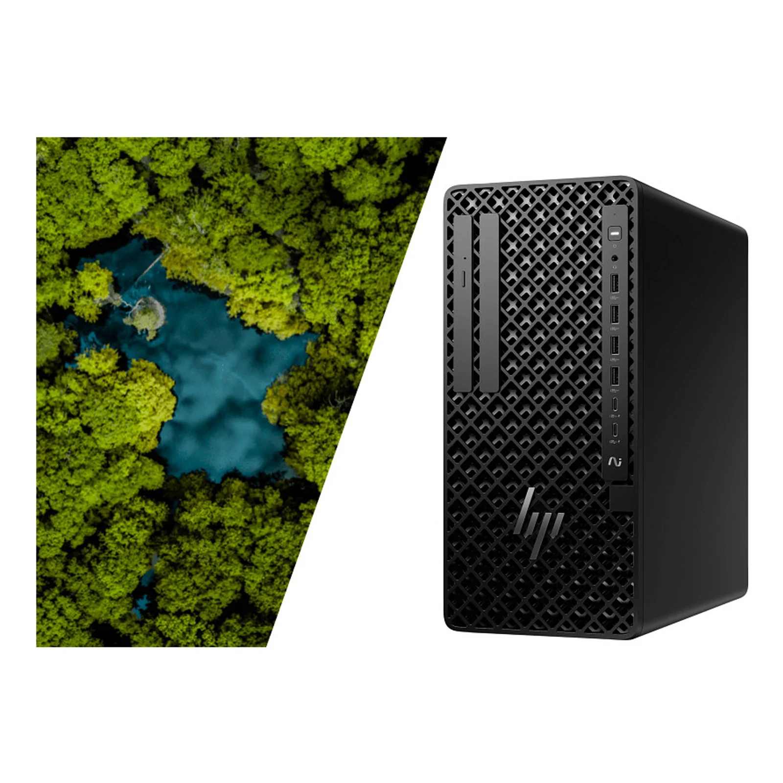 HP Z1 Tower G1i Intel Core Ultra 7 265 16 Go DDR5-SDRAM 1 To SSD NVIDIA RTX A1000 Windows 11 Pro Station de travail AI Workstation, AI PC Noir