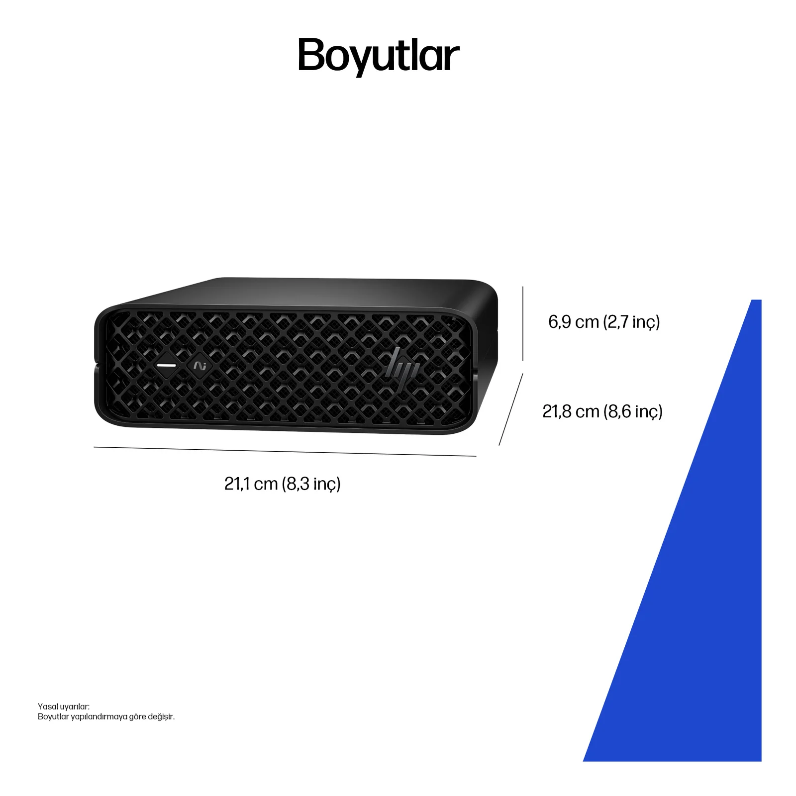 HP Z2 G1i Intel Core Ultra 7 265 16 Go DDR5-SDRAM 1 To SSD NVIDIA RTX A1000 Windows 11 Pro Mini PC Station de travail AI Workstation, AI PC Noir