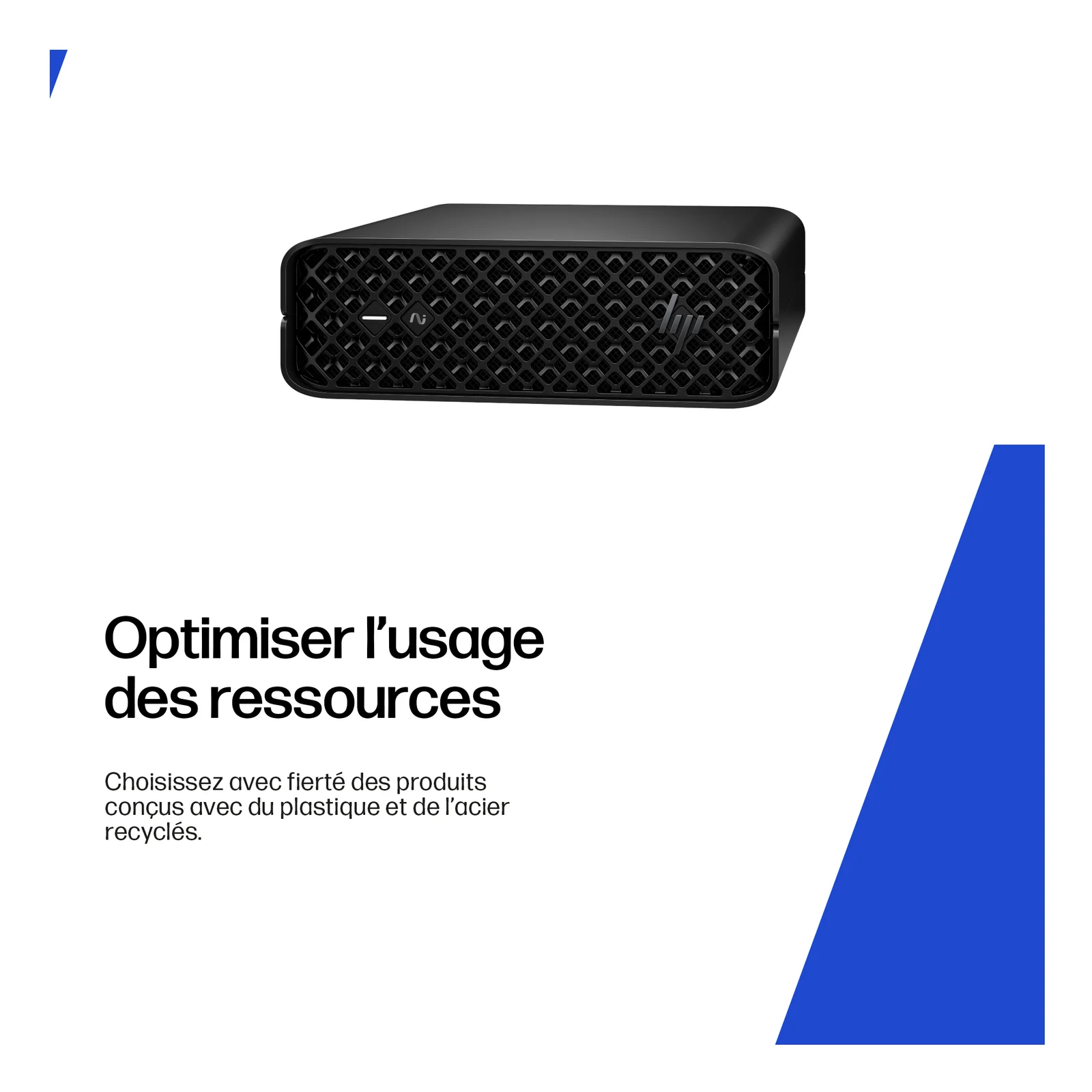 HP Z2 G1i Intel Core Ultra 7 265 16 Go DDR5-SDRAM 1 To SSD Windows 11 Pro Mini PC Station de travail AI Workstation, AI PC Noir