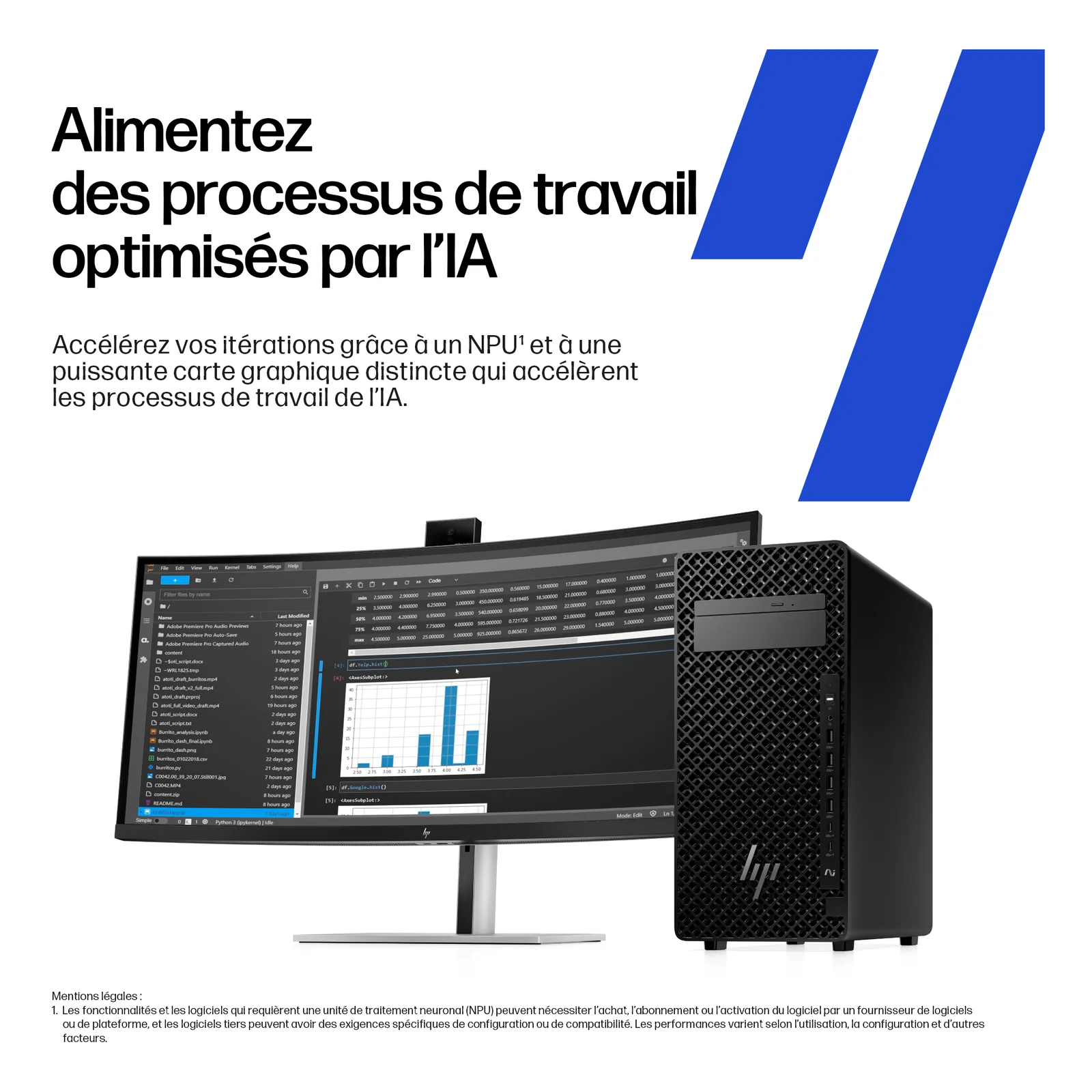 HP Z2 G1i Intel Core Ultra 7 265K 32 Go DDR5-SDRAM 1 To SSD NVIDIA RTX 2000 Ada Windows 11 Pro Tower Station de travail AI Workstation, AI PC Noir