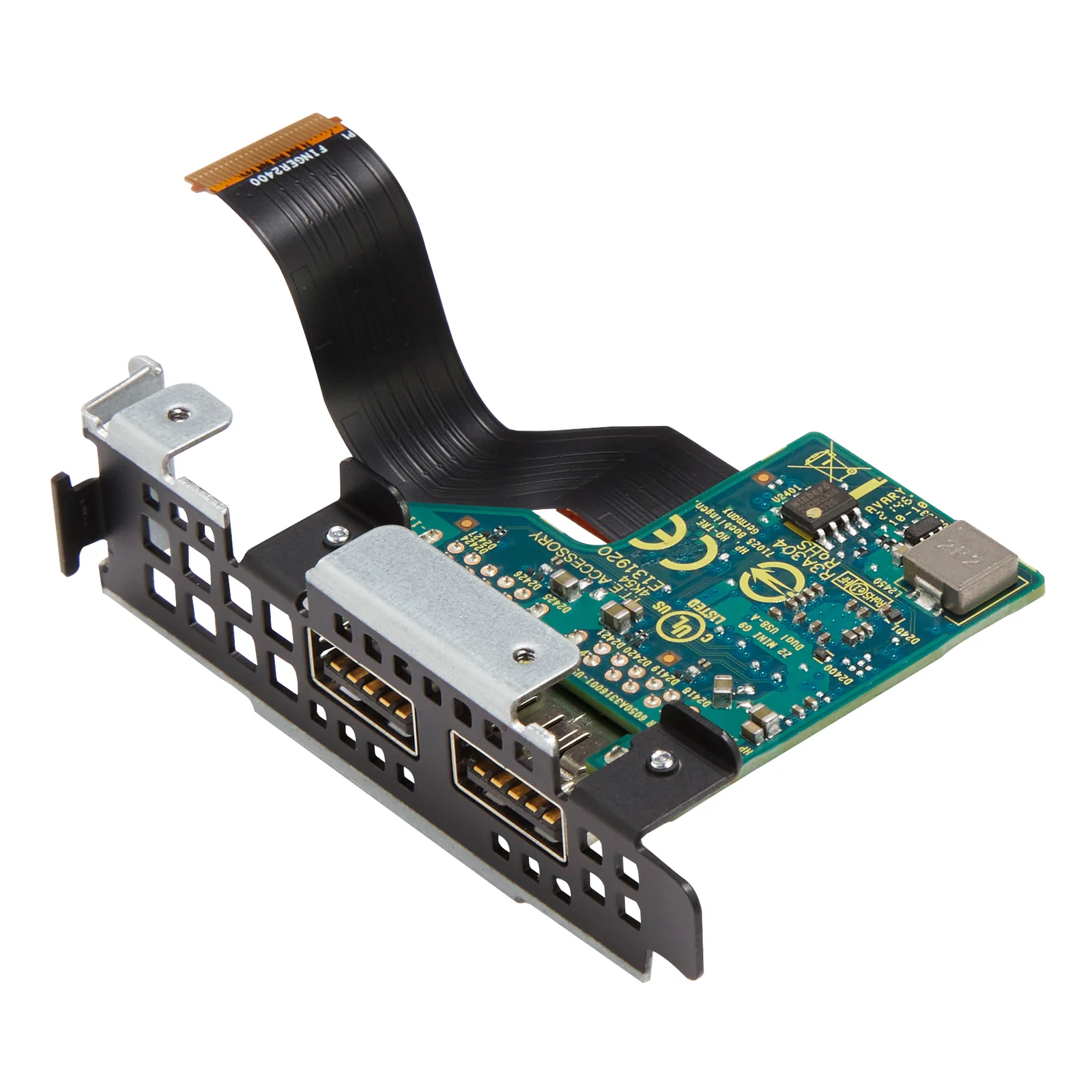 Z2 Mini G9 Dual Type-A SuperSpeed USB 10Gbps Port carte et adaptateur d'interfaces Interne USB 3.2 Gen 2 (3.1 Gen 2)