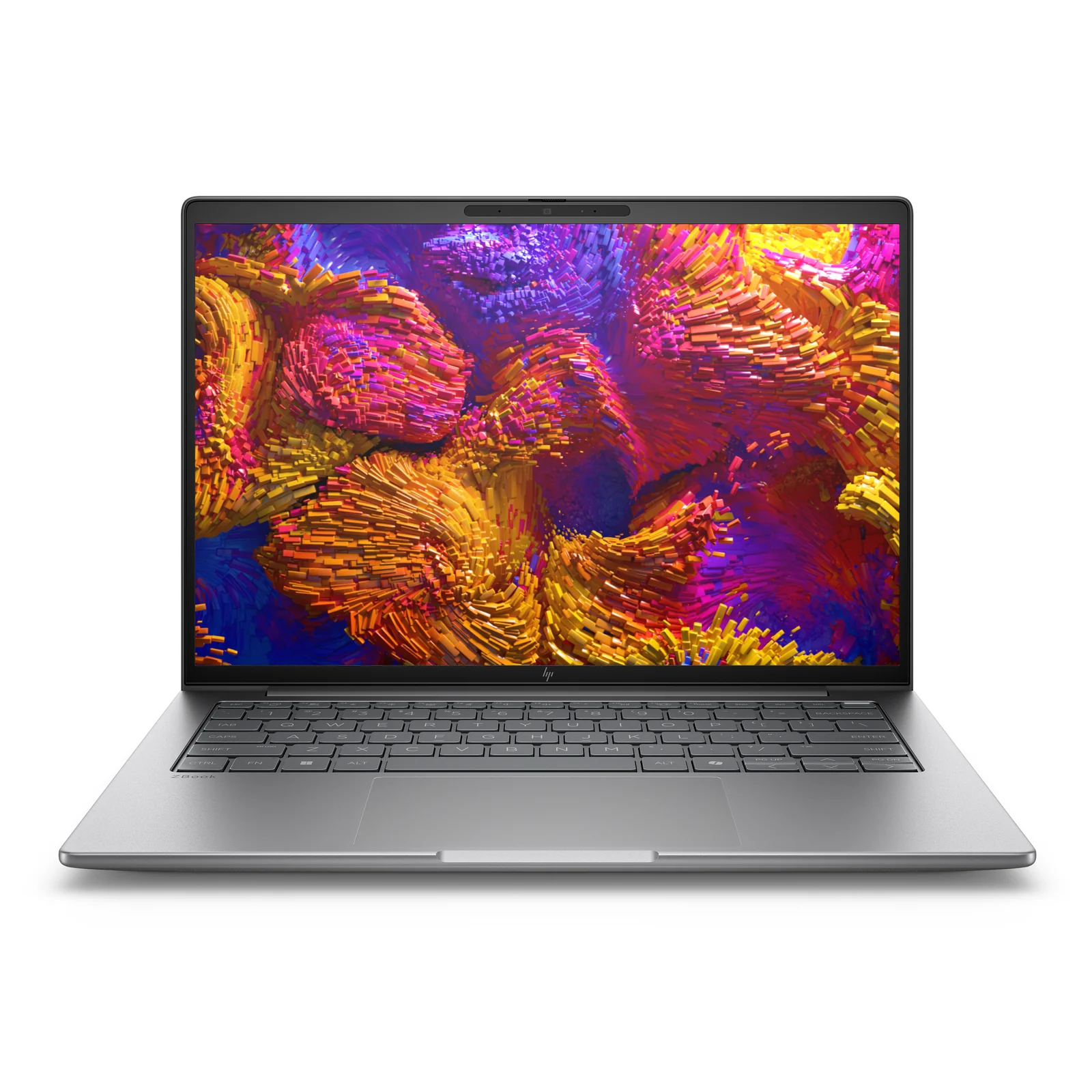 ZBook 8 G1as Wolf Pro Security Edition Copilot+ PC AMD Ryzen AI 9 375 Station de travail mobile 35,6 cm (14") Écran tactile WUXGA 64 Go DDR5-SDRAM 1 To SSD Wi-Fi 7 (802.11be) Windows 11 Pro AI Workstation, AI PC Argent