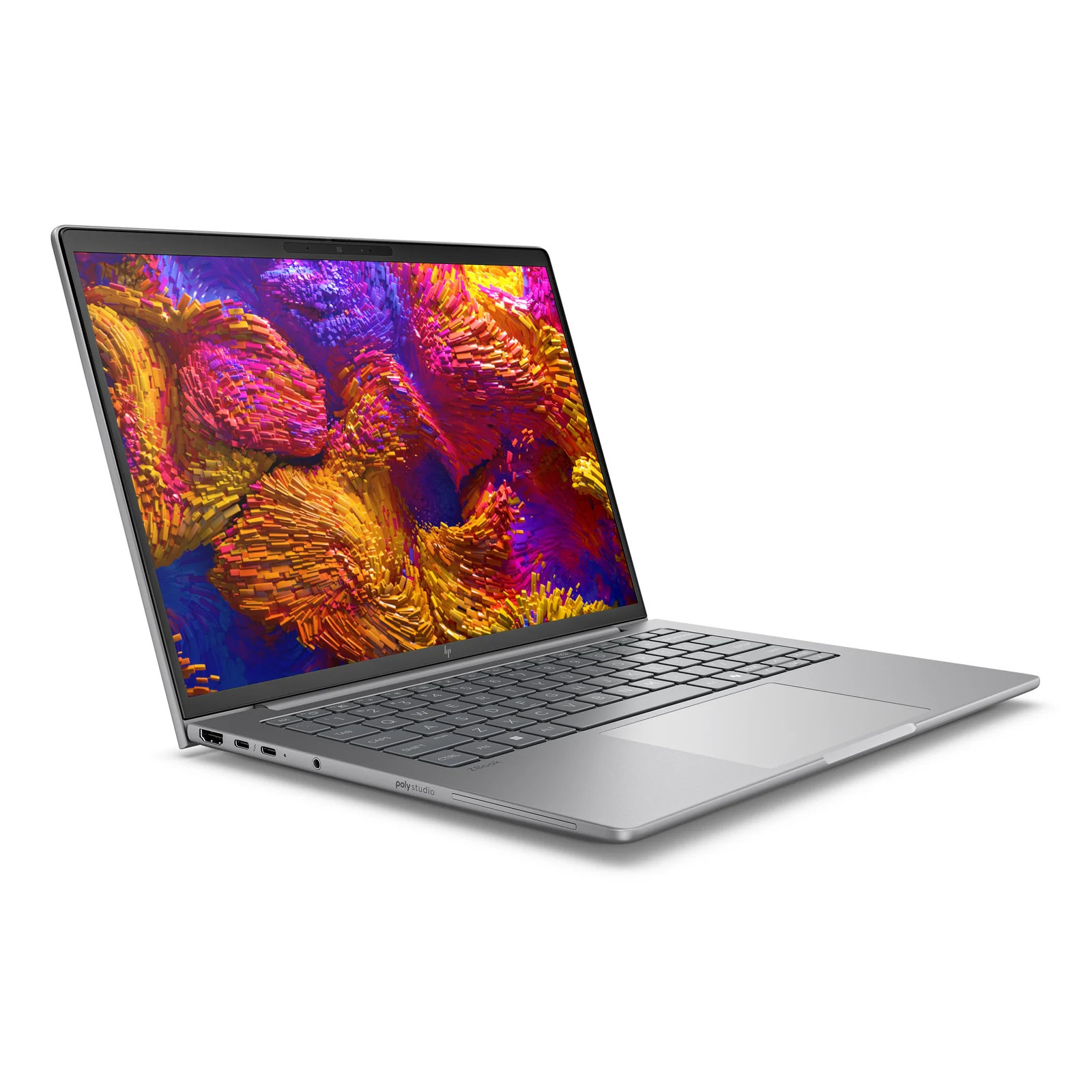 HP ZBook 8 G1as Wolf Pro Security Edition Copilot+ PC AMD Ryzen AI 9 375 Station de travail mobile 35,6 cm (14") Écran tactile WUXGA 64 Go DDR5-SDRAM 1 To SSD Wi-Fi 7 (802.11be) Windows 11 Pro AI Workstation, AI PC Argent