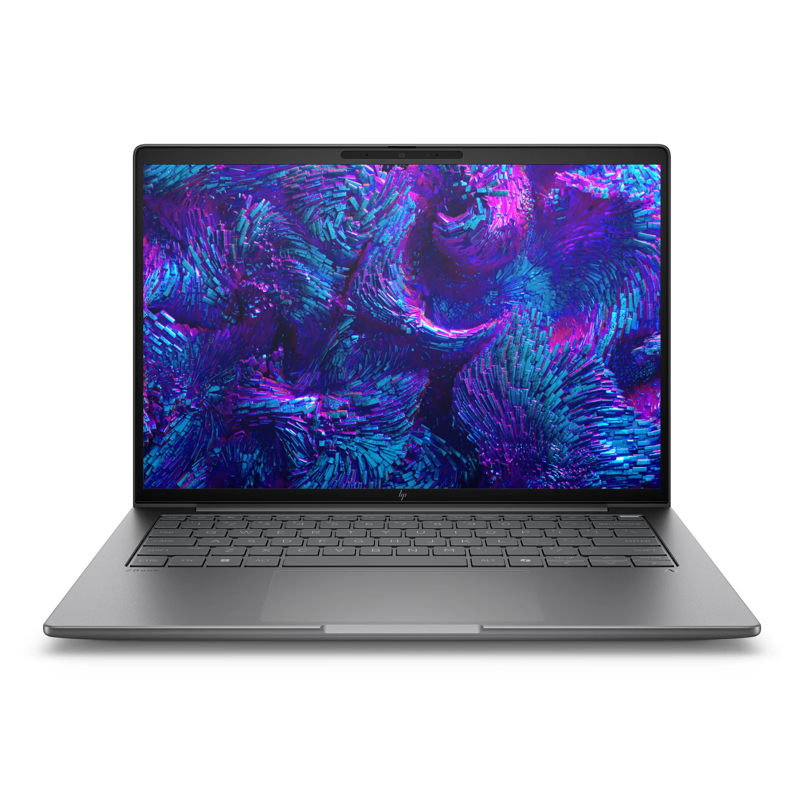 ZBook 8 G1i Wolf Pro Security Edition Intel Core Ultra 7 255H Station de travail mobile 35,6 cm (14") WUXGA 32 Go DDR5-SDRAM 1 To SSD NVIDIA RTX 500 Ada Wi-Fi 7 (802.11be) Windows 11 Pro AI PC, AI Workstation Argent