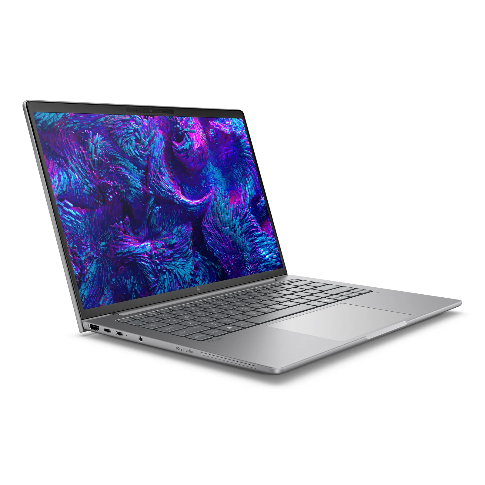 HP ZBook 8 G1i Wolf Pro Security Edition Intel Core Ultra 7 255H Station de travail mobile 35,6 cm (14") WUXGA 32 Go DDR5-SDRAM 1 To SSD NVIDIA RTX 500 Ada Wi-Fi 7 (802.11be) Windows 11 Pro AI PC, AI Workstation Argent