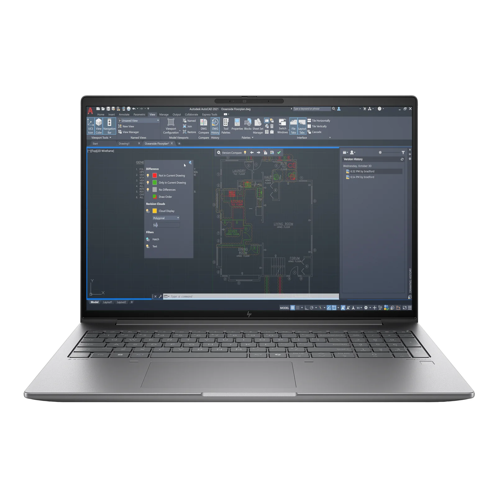 ZBook Power G11 A AMD Ryzen™ 5 8645H Station de travail mobile 40,6 cm (16") WUXGA 16 Go DDR5-SDRAM 1 To SSD Wi-Fi 6E (802.11ax) Windows 11 Pro AI PC Gris