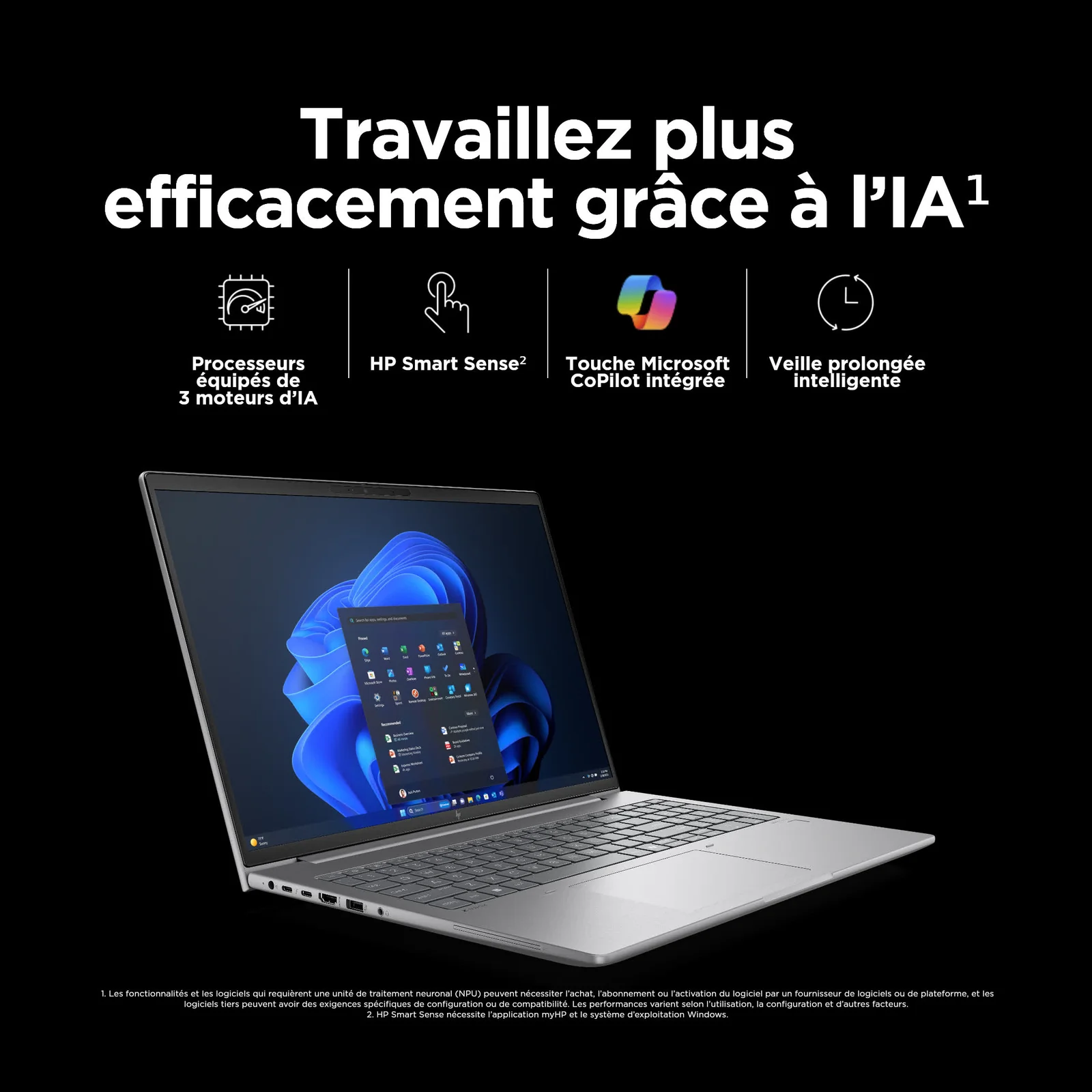 HP ZBook Power G11 A AMD Ryzen™ 5 8645H Station de travail mobile 40,6 cm (16") WUXGA 16 Go DDR5-SDRAM 1 To SSD Wi-Fi 6E (802.11ax) Windows 11 Pro AI PC Gris