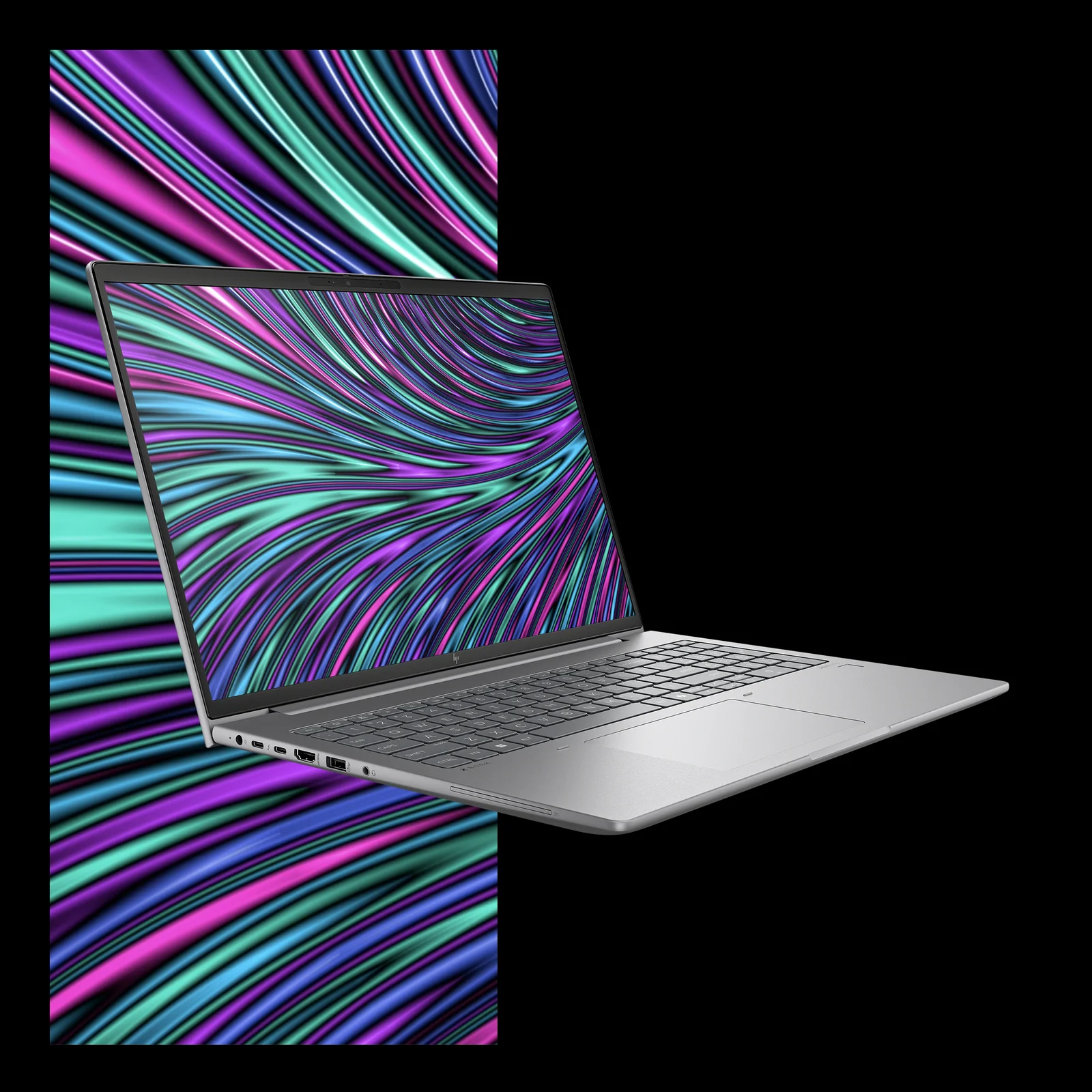 HP ZBook Power G11 A AMD Ryzen™ 5 8645H Station de travail mobile 40,6 cm (16") WUXGA 16 Go DDR5-SDRAM 1 To SSD Wi-Fi 6E (802.11ax) Windows 11 Pro AI PC Gris