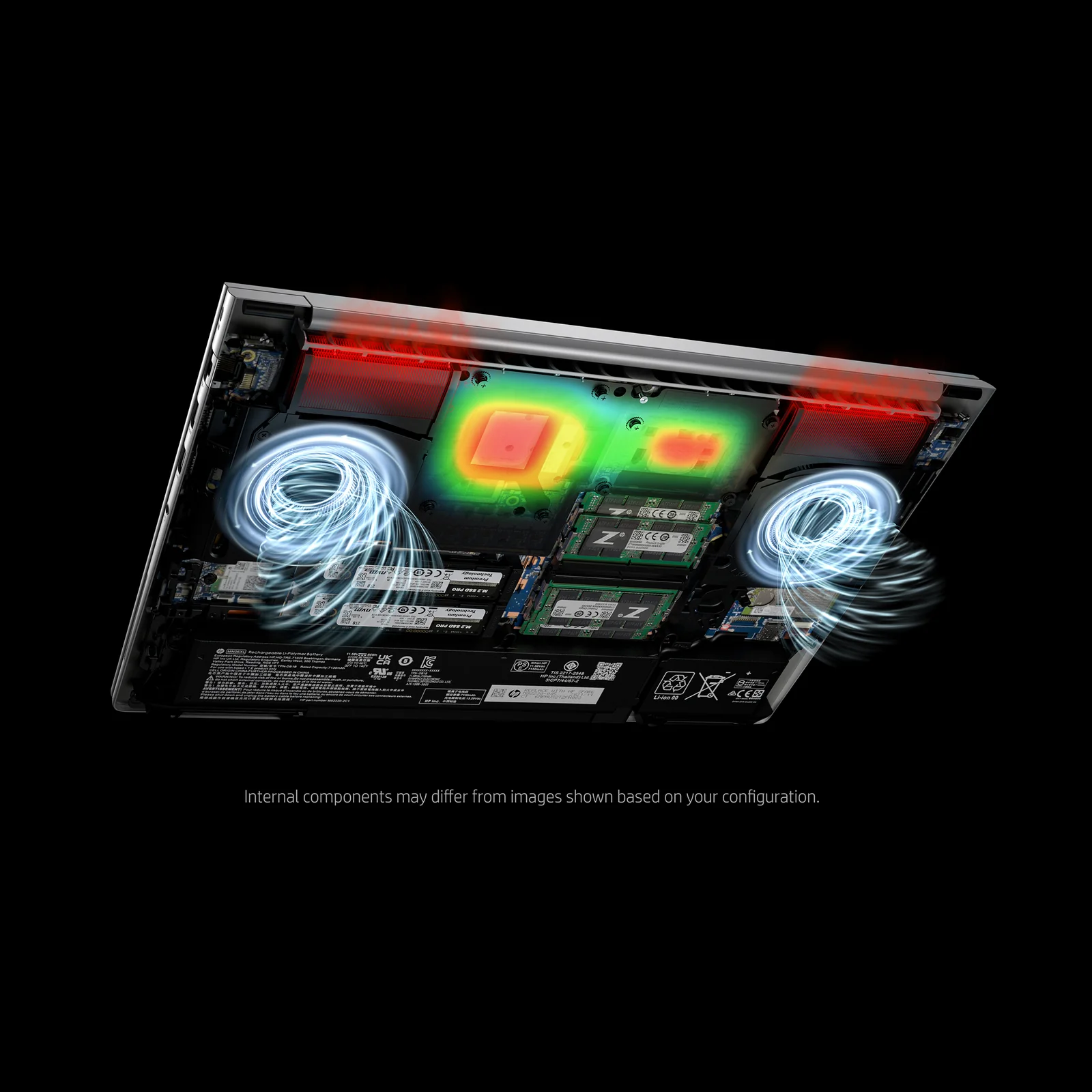 HP ZBook Studio G11 Intel Core Ultra 7 165H Station de travail mobile 40,6 cm (16") WUXGA 16 Go DDR5-SDRAM 1 To SSD NVIDIA RTX 3000 Ada Wi-Fi 7 (802.11be) Windows 11 Pro AI Workstation, AI PC Argent