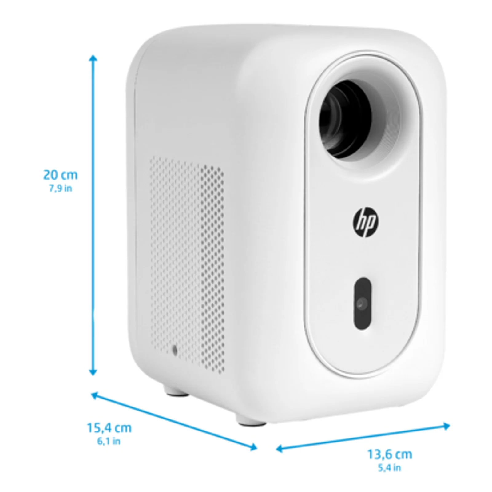 HP CP180 Projecteur à focale courte 130 ANSI lumens LCD 720p (1280x720) Blanc