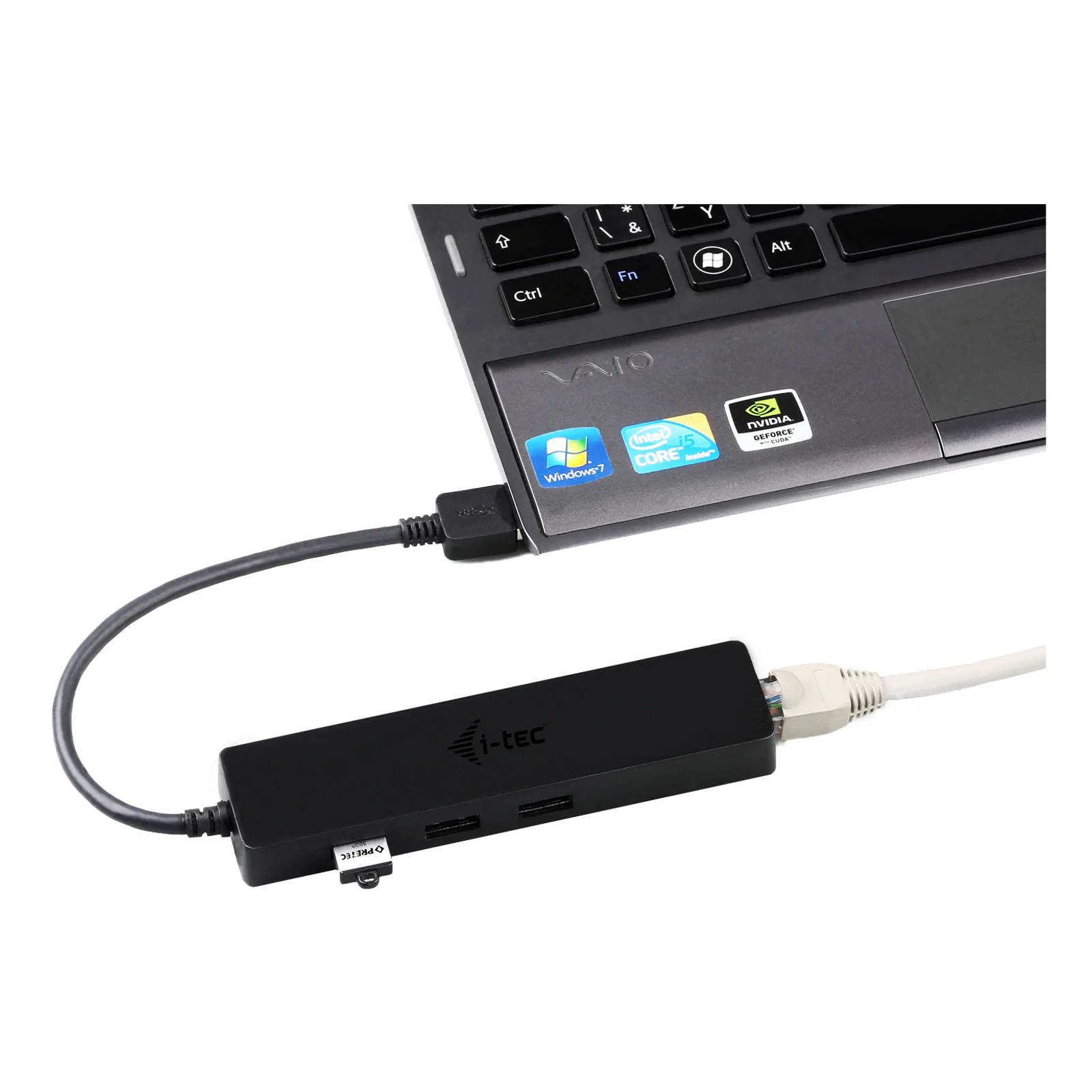 i-tec Advance USB 3.0 Slim HUB 3 Port + Gigabit Ethernet Adapter