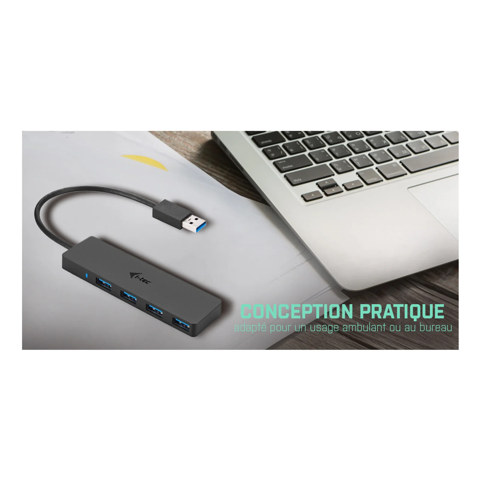 i-tec Advance USB 3.0 Slim Passive HUB 4 Port