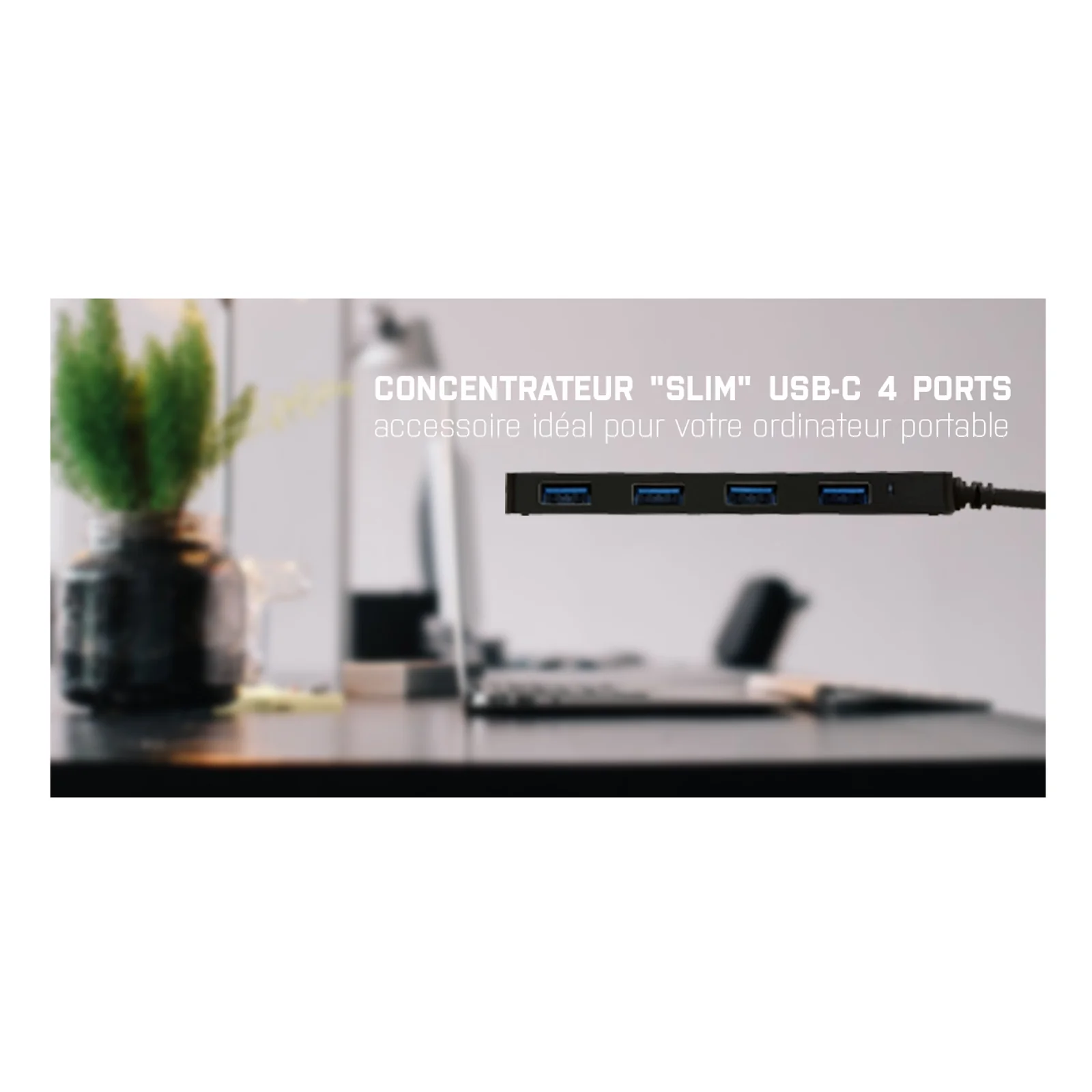 i-tec Advance USB-C Slim Passive HUB 4 Port