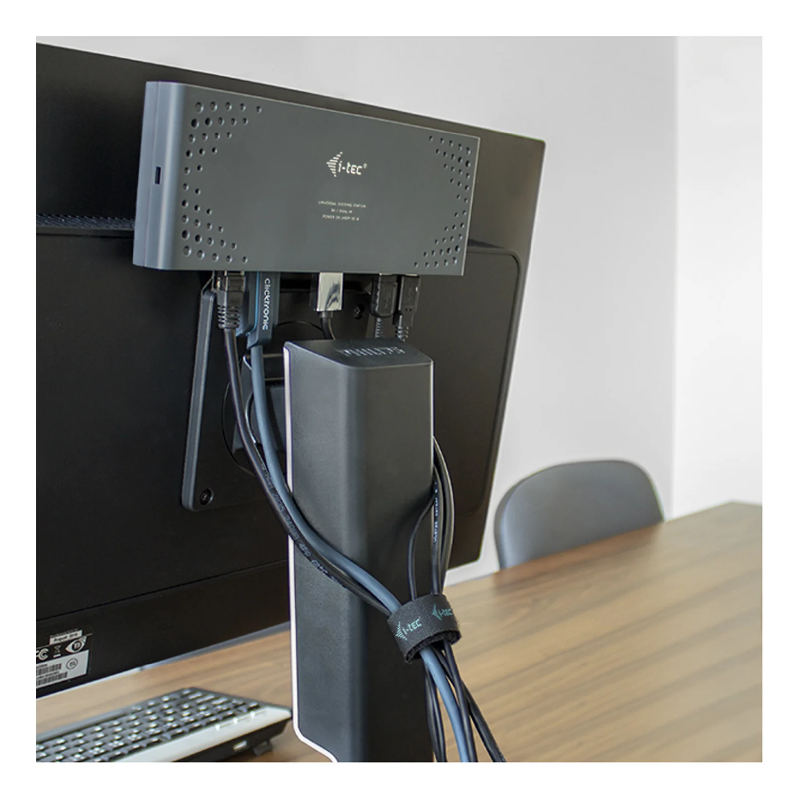 i-tec Docking station bracket, for monitors with VESA mount