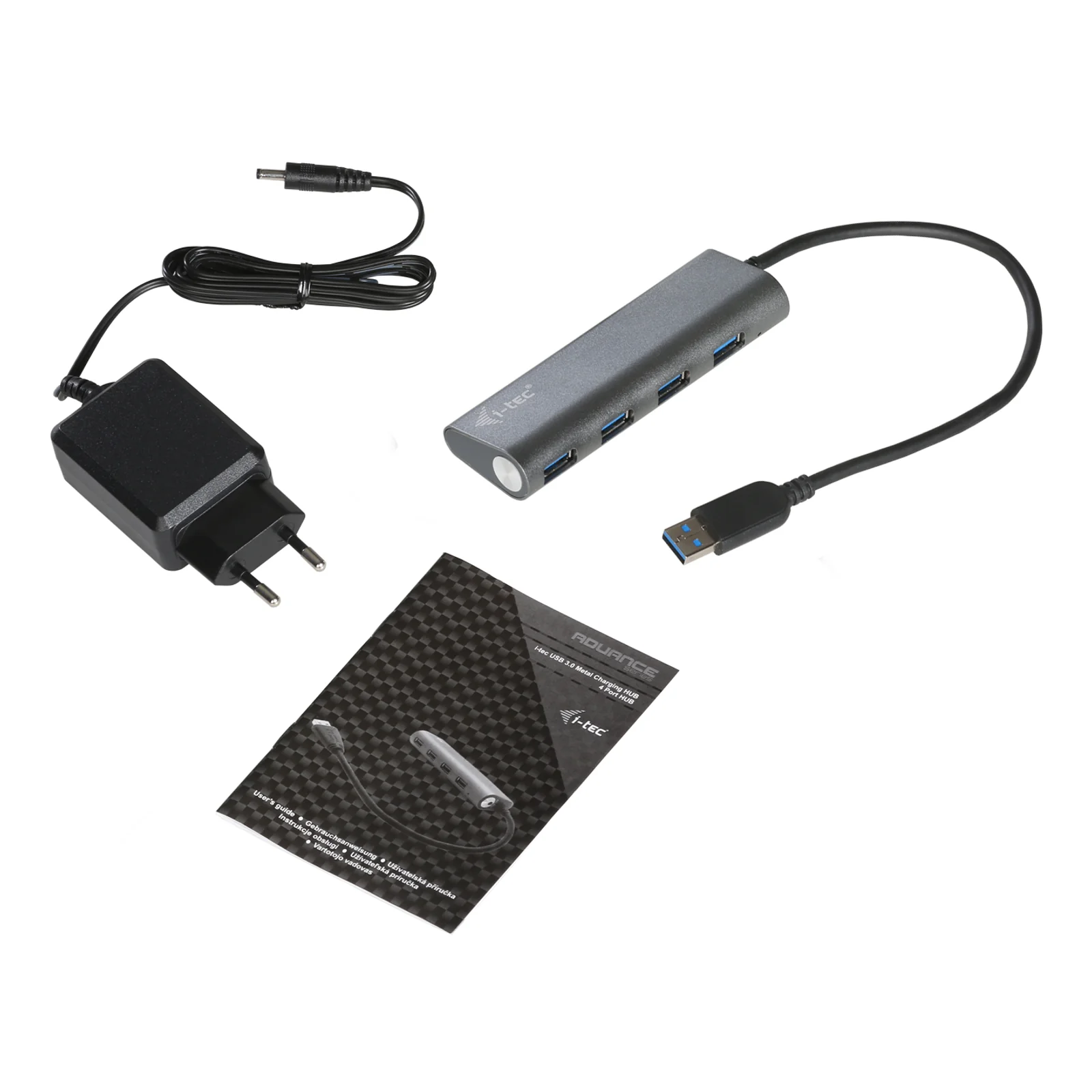 i-tec Metal Superspeed USB 3.0 4-Port Hub