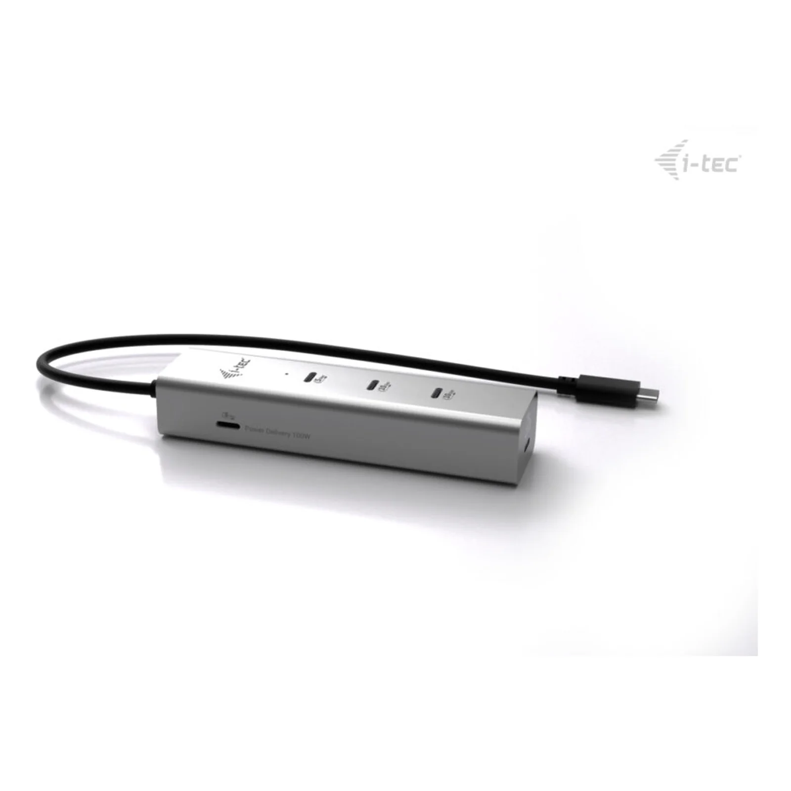 i-tec Metal USB-C Charging HUB 5port with USB-C video 8K + Power Delivery 85W