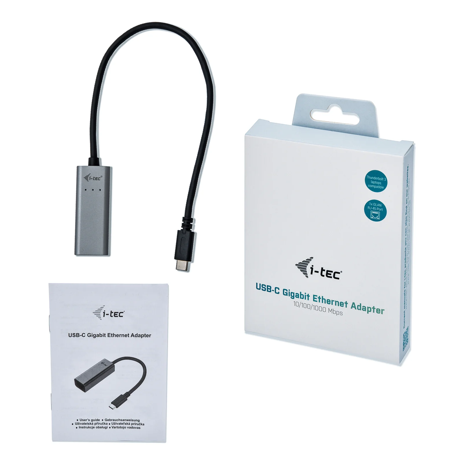 i-tec Metal USB-C Gigabit Ethernet Adapter