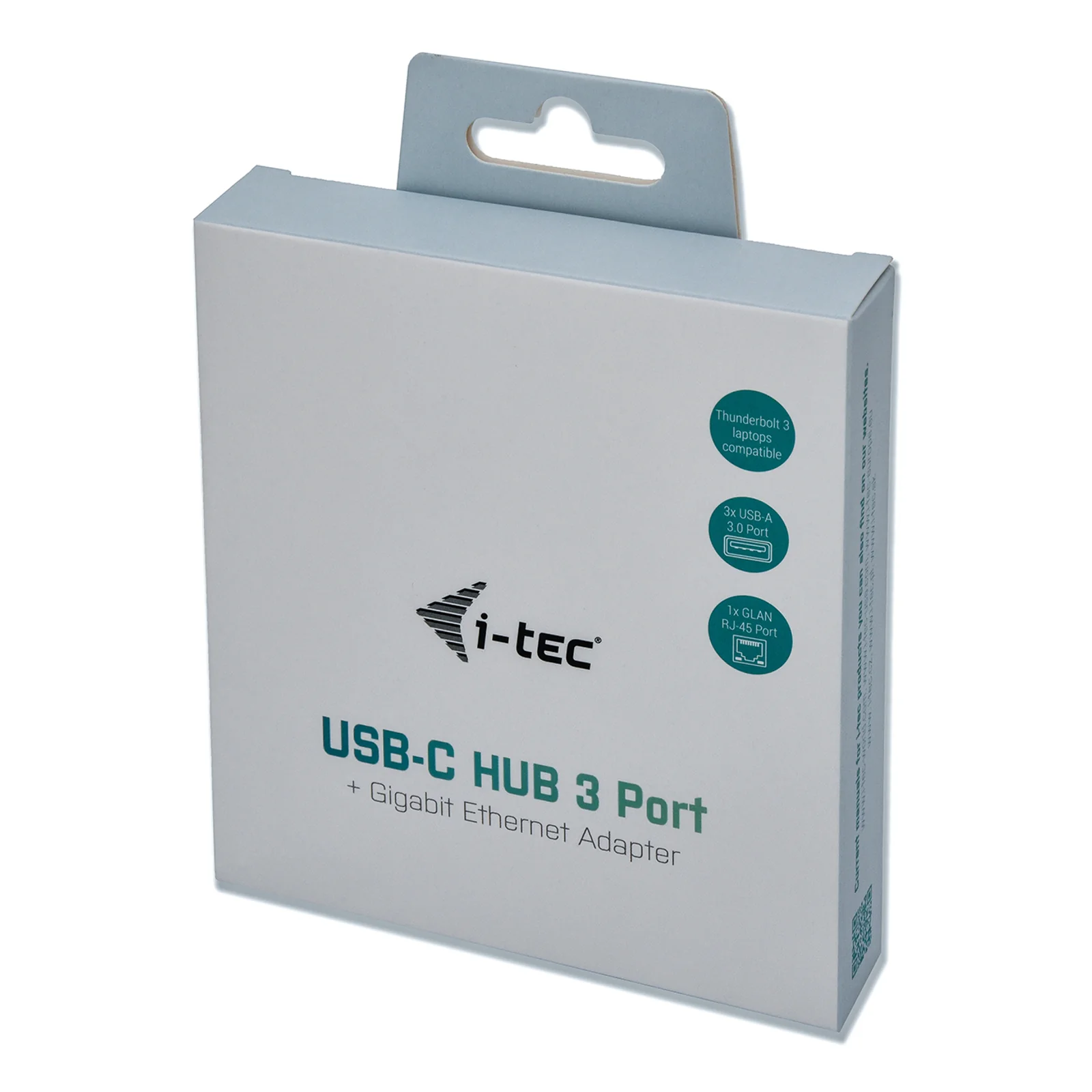 i-tec Metal USB-C HUB 3 Port + Gigabit Ethernet Adapter