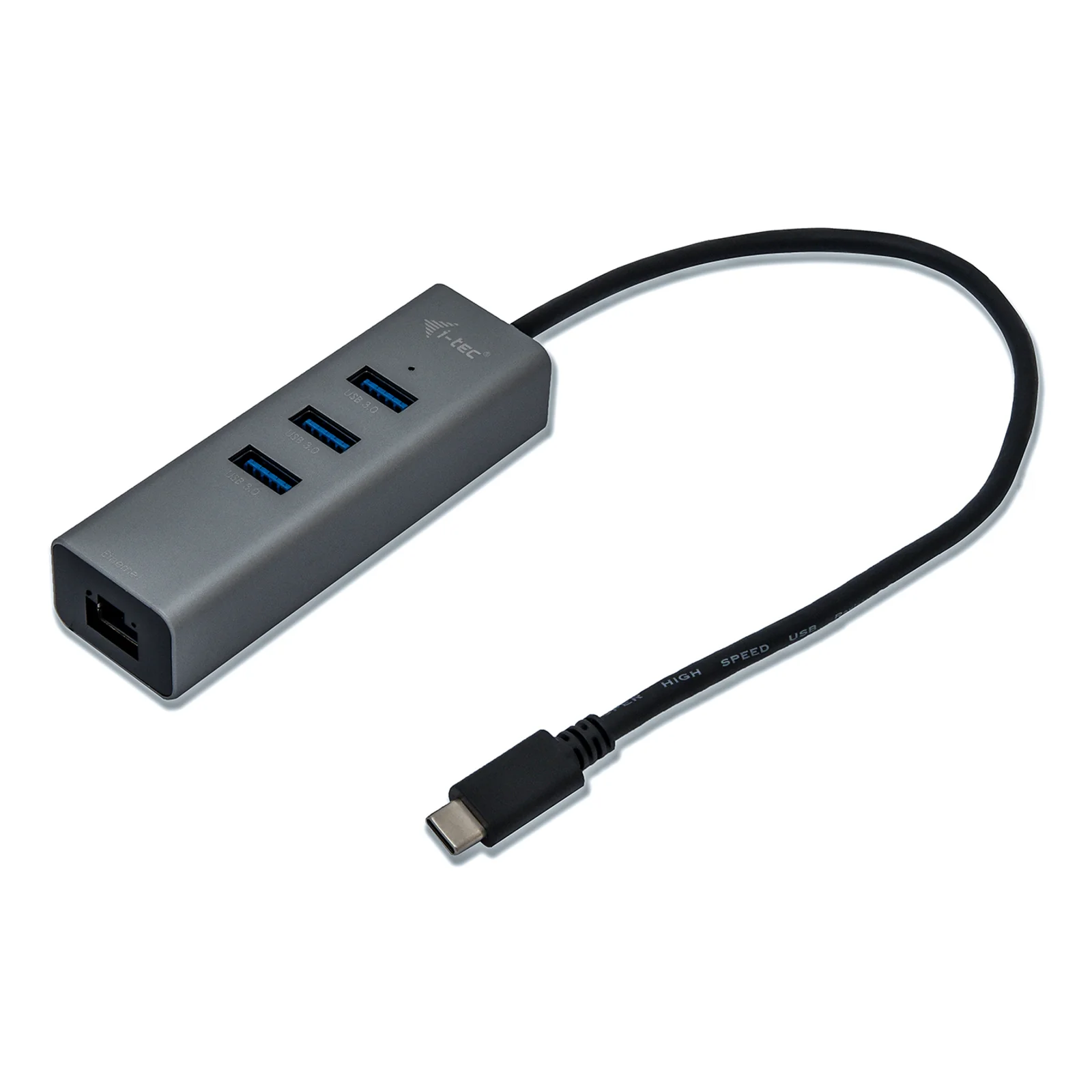 i-tec Metal USB-C HUB 3 Port + Gigabit Ethernet Adapter