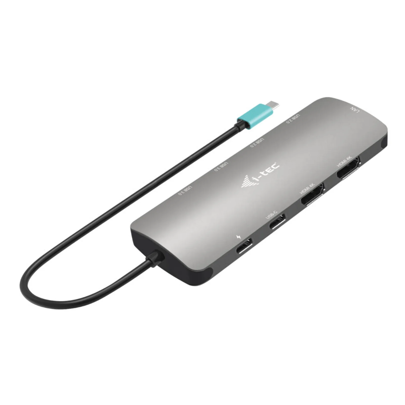 i-tec Metal USB-C Nano 2x Display Docking Station with PD 100 W + Charger 100W