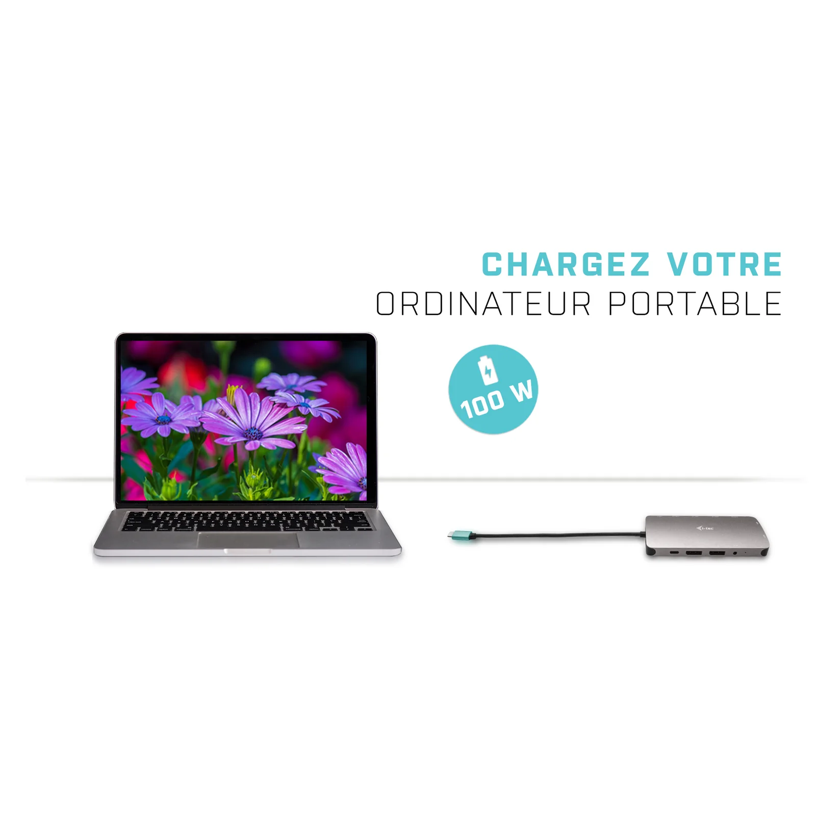 i-tec Metal USB-C Nano 3x Display Docking Station + Power Delivery 100 W