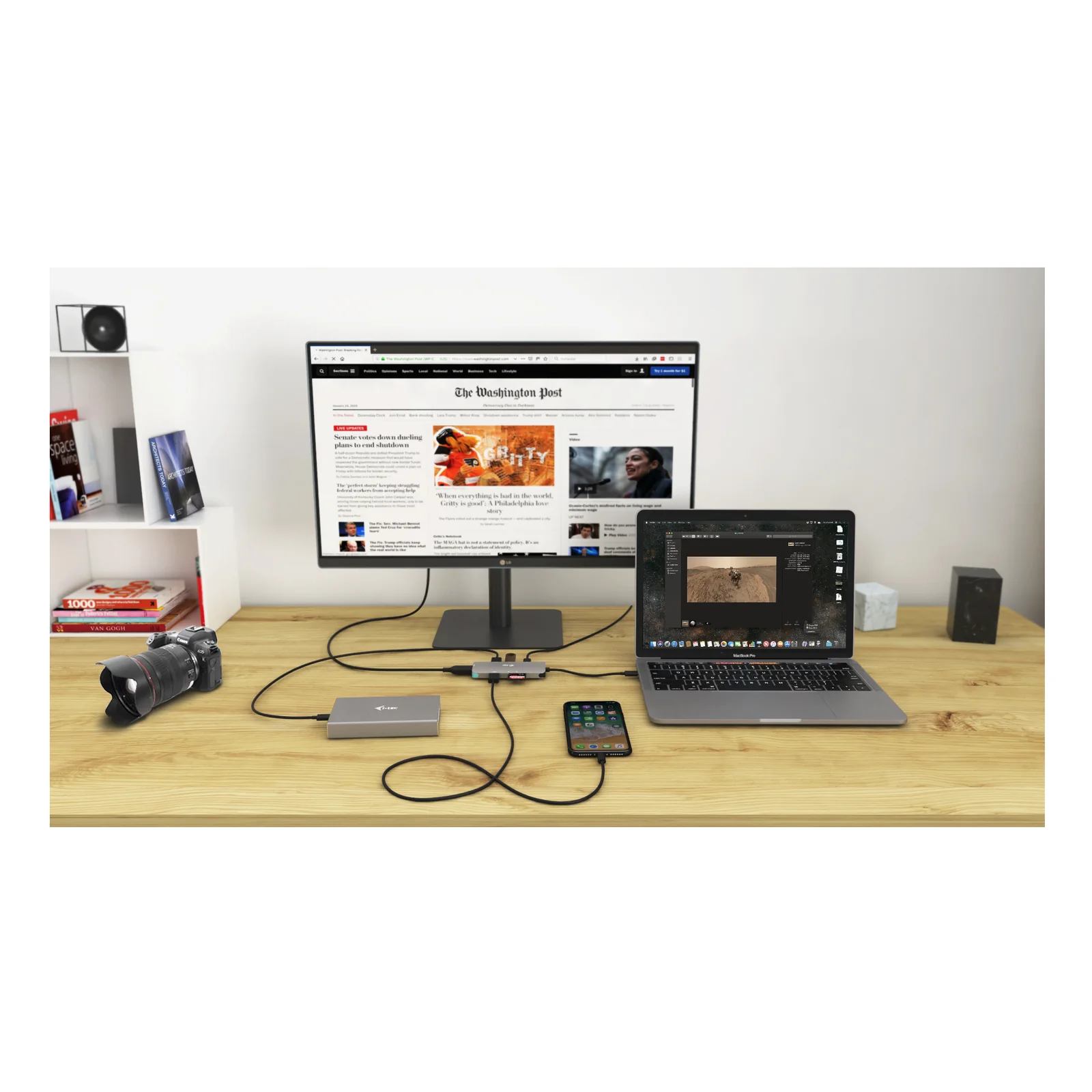 i-tec Metal USB-C Nano Dock 4K HDMI + Power Delivery 100 W