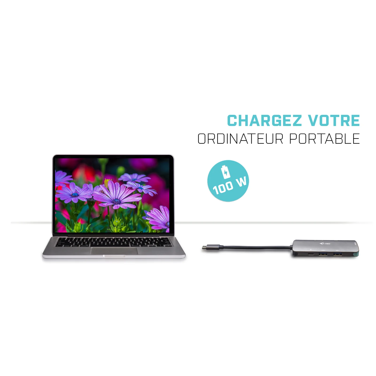 i-tec Metal USB-C Nano Dock 4K HDMI + Power Delivery 100 W