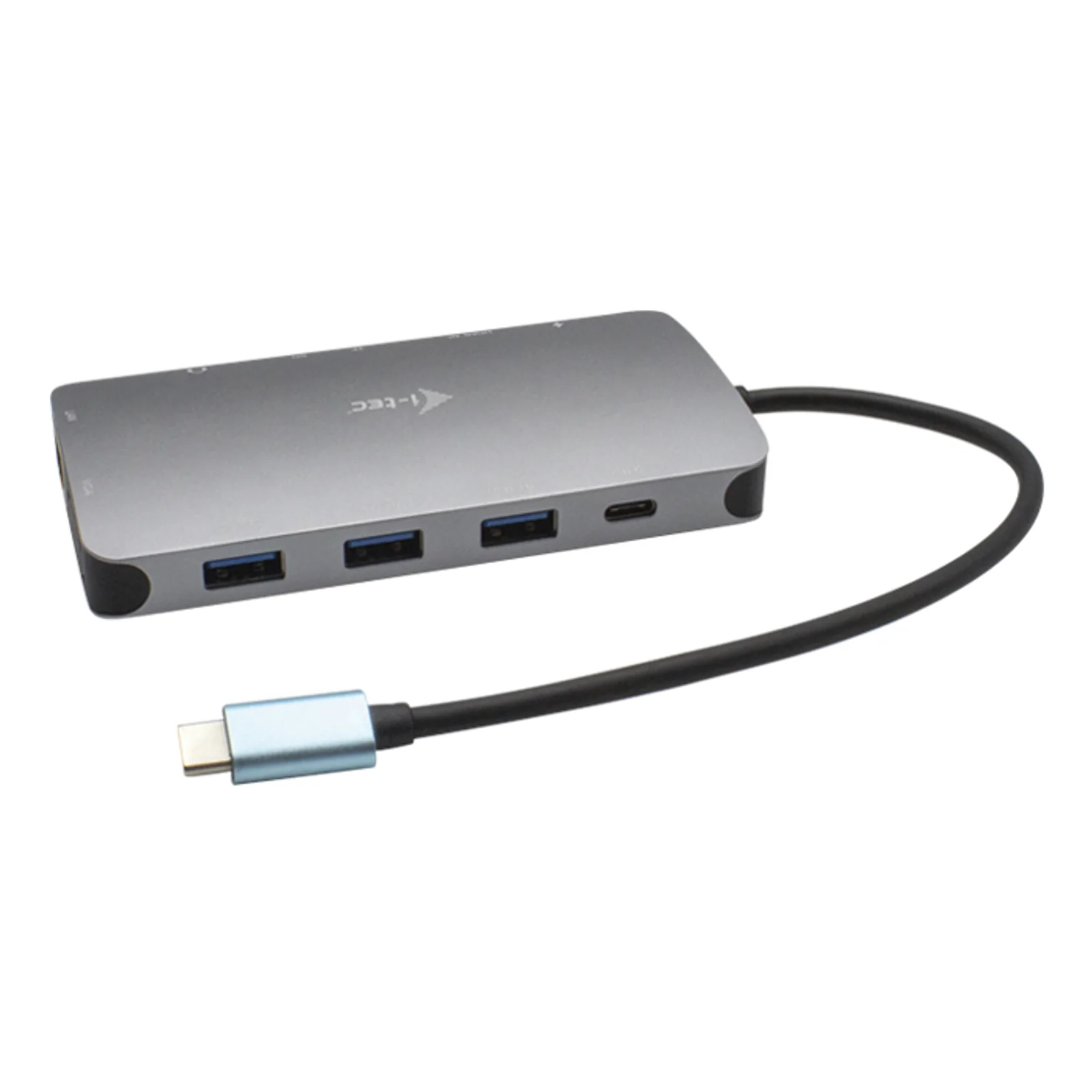 i-tec Metal USB-C Nano Dock HDMI/VGA with LAN + Charger 100W