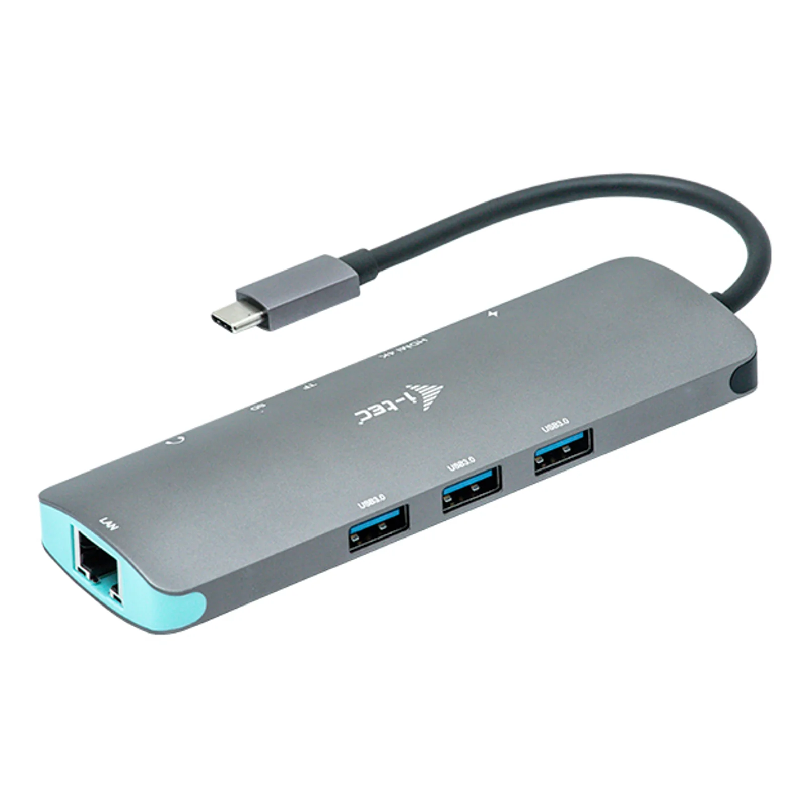 i-tec Metal USB-C Nano Docking Station 4K HDMI LAN + Power Delivery 100 W
