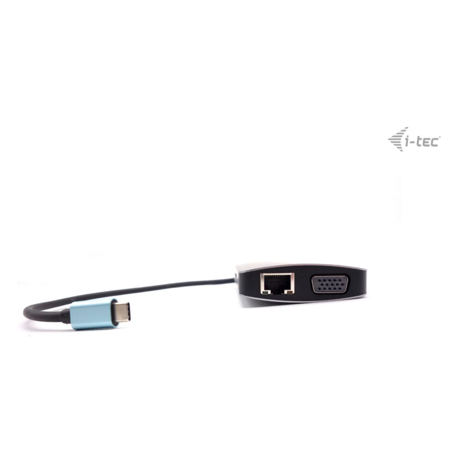 i-tec Metal USB-C Travel Nano Dock HDMI/VGA with LAN + Power Delivery 100 W